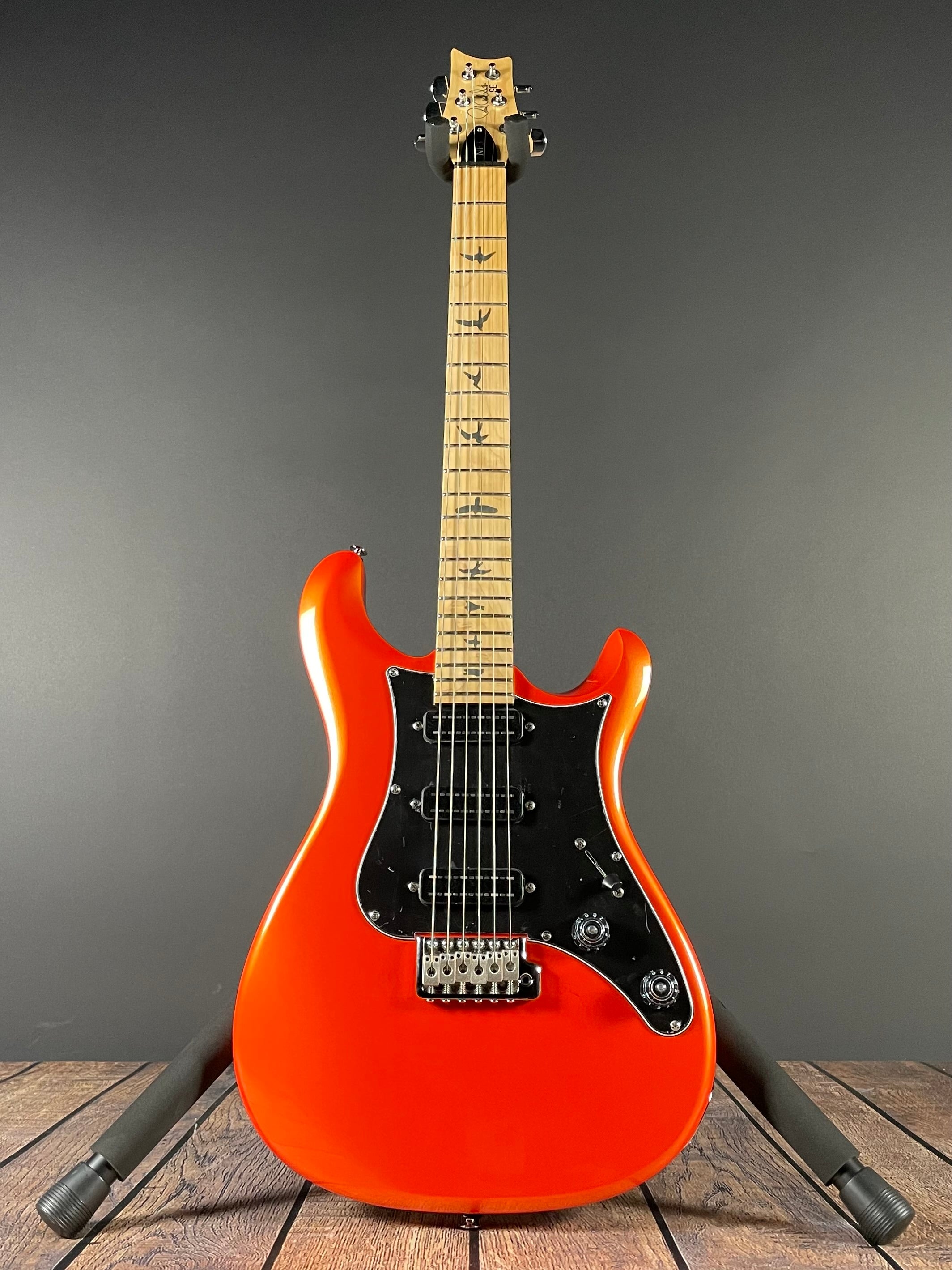 PRS SE NF3 Maple Neck - Metallic Orange - Metronome Music Inc.