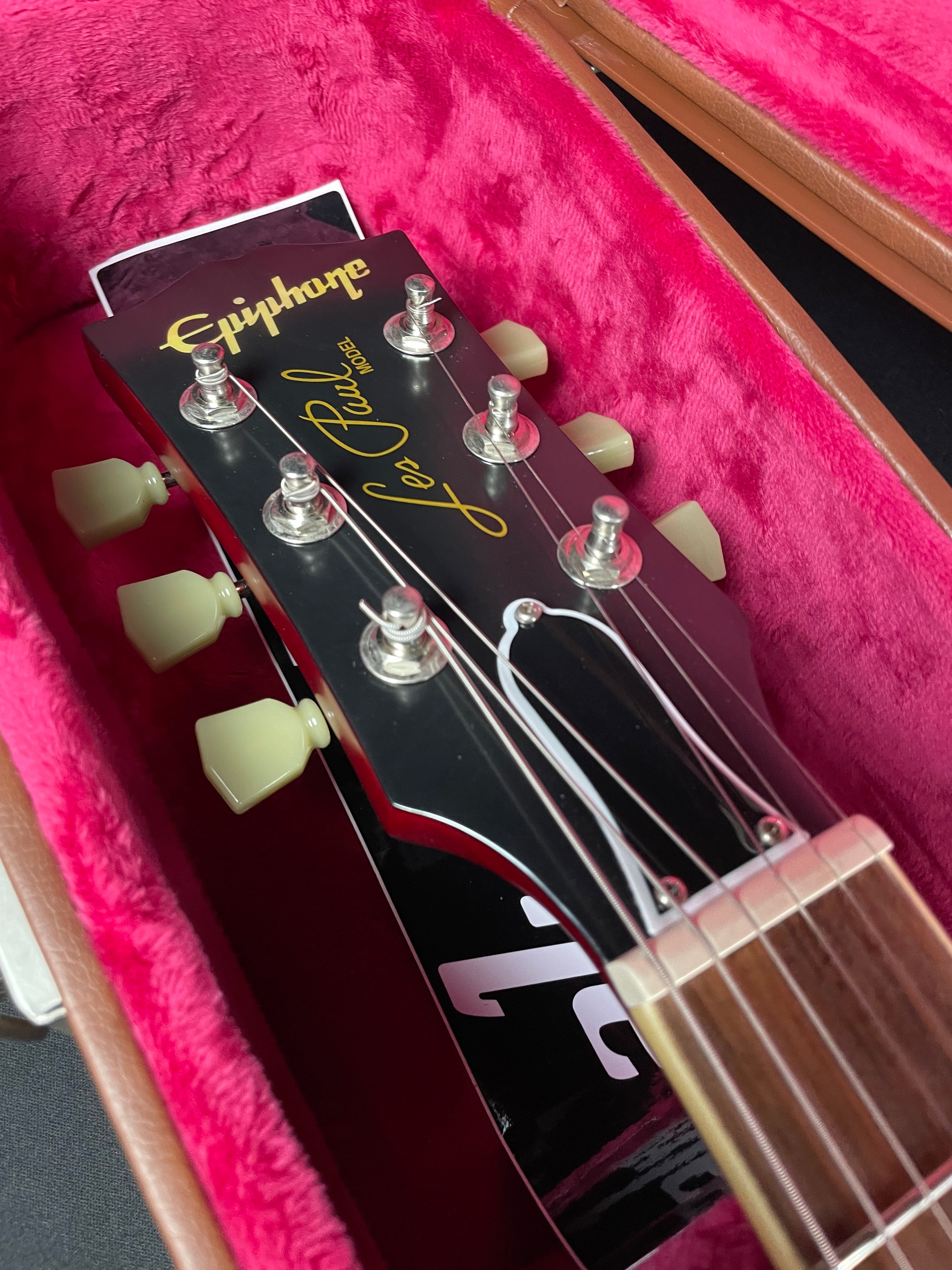 Epiphone 1959 Les Paul Standard w/OHSC- Factory Burst (Used) - Metronome Music Inc.