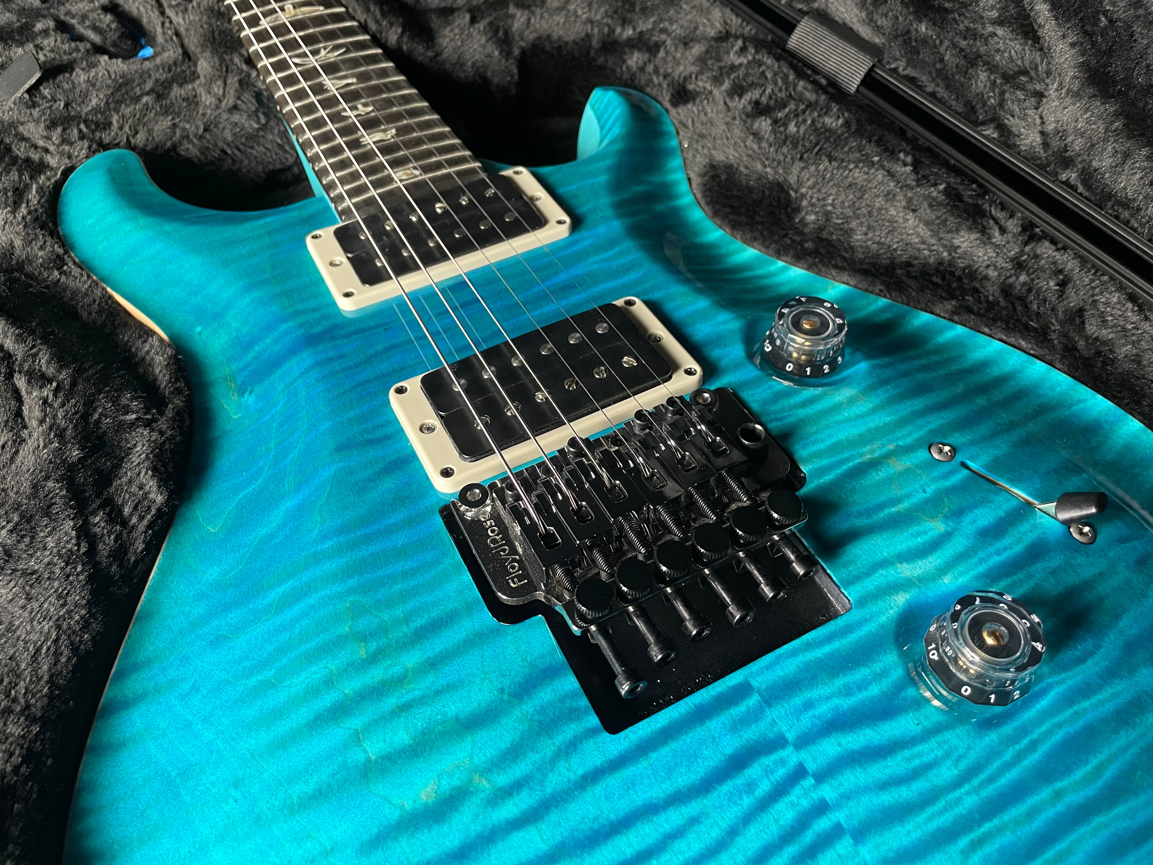 PRS Core Custom 24 "Floyd" Sprayer's Choice - Sparkle Back/Neck (SOLD)