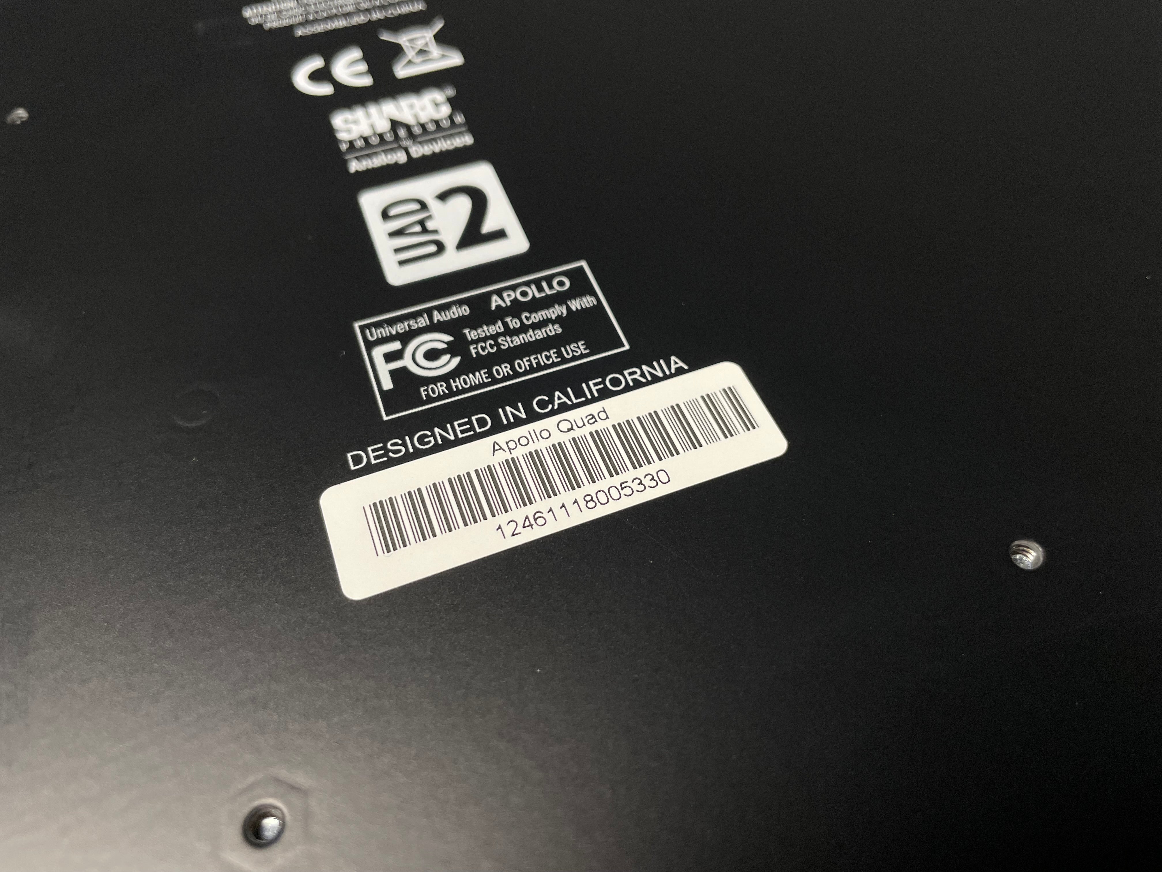 Universal Audio Apollo Quad Audio Interface