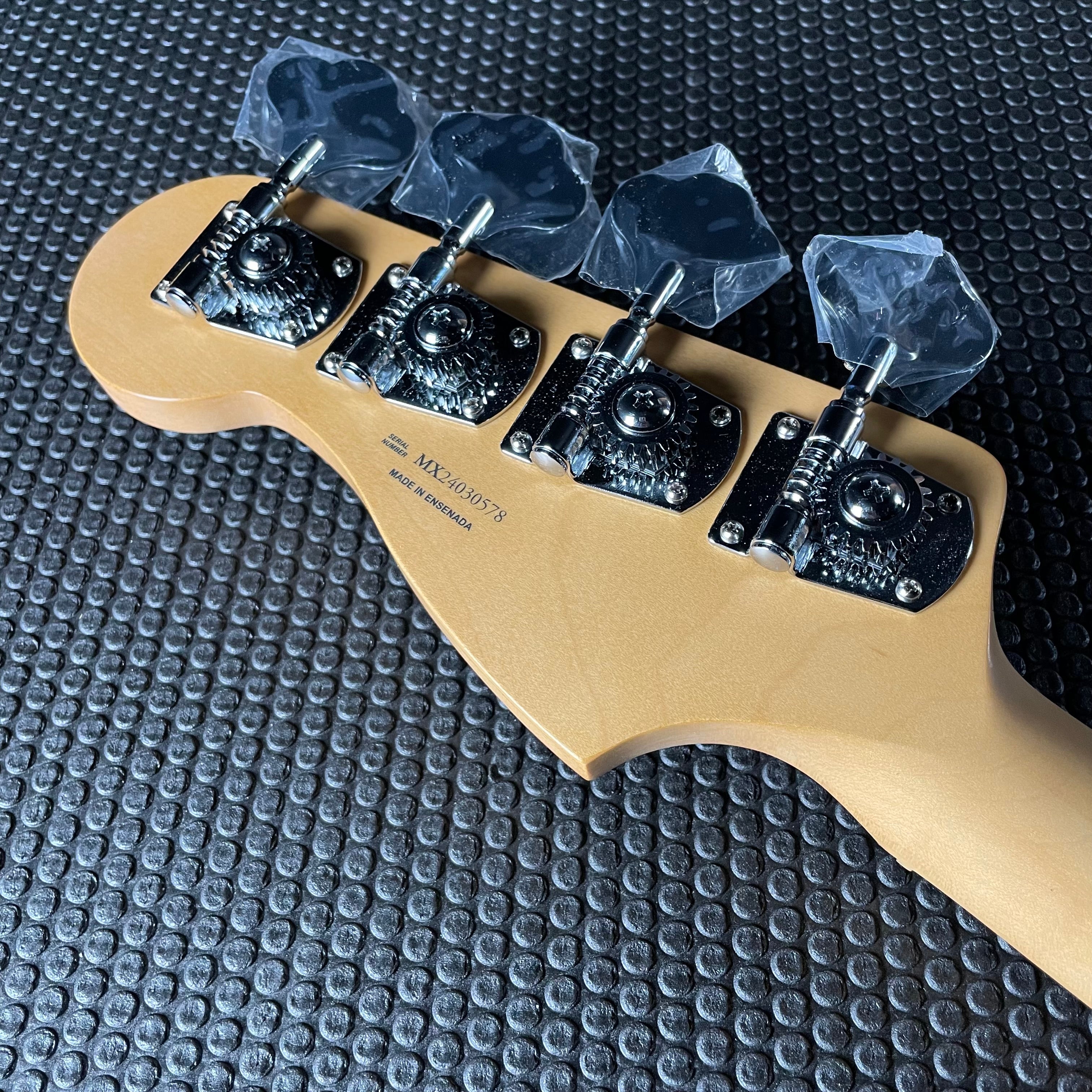 Fender Player II Precision Bass, Maple- Hialeah Yellow (8lbs 2oz) - Metronome Music Inc.