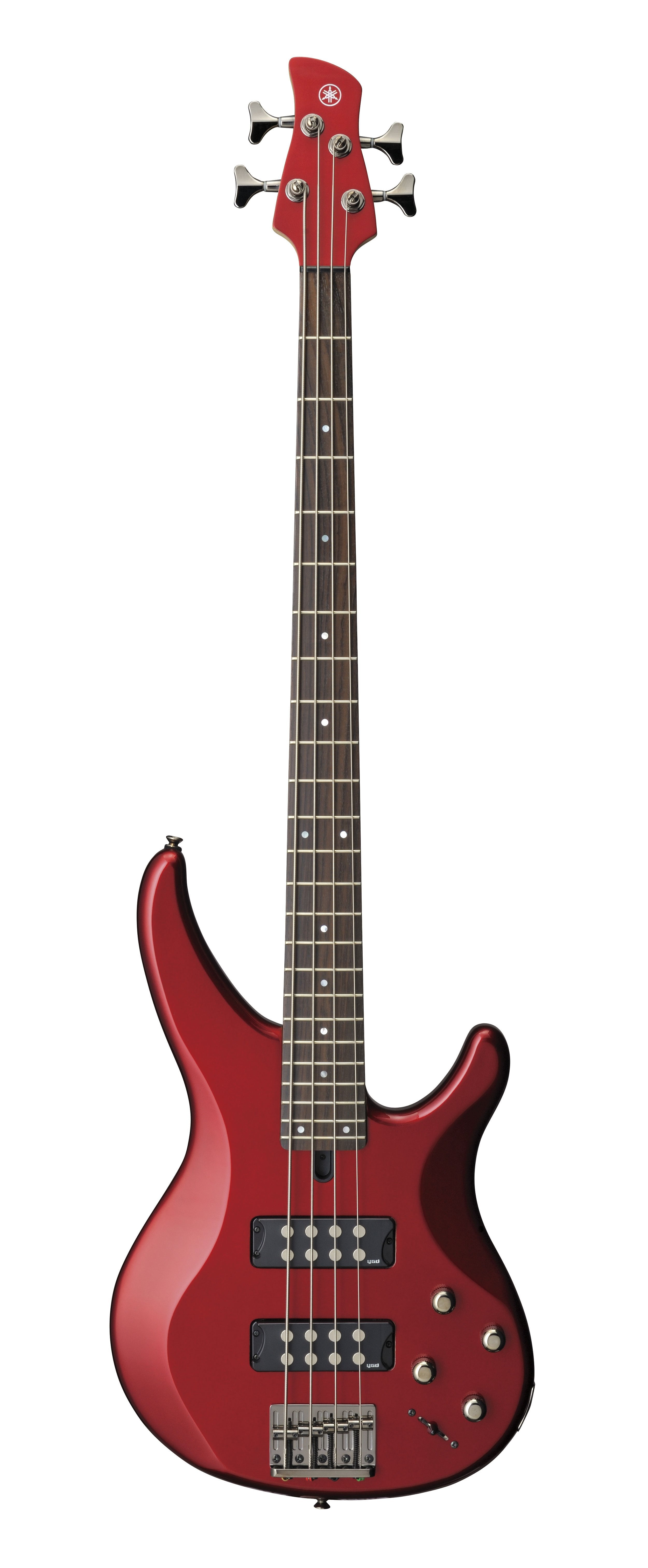 Yamaha TRBX304 4-String Electric Bass - Candy Apple Red - Metronome Music Inc.