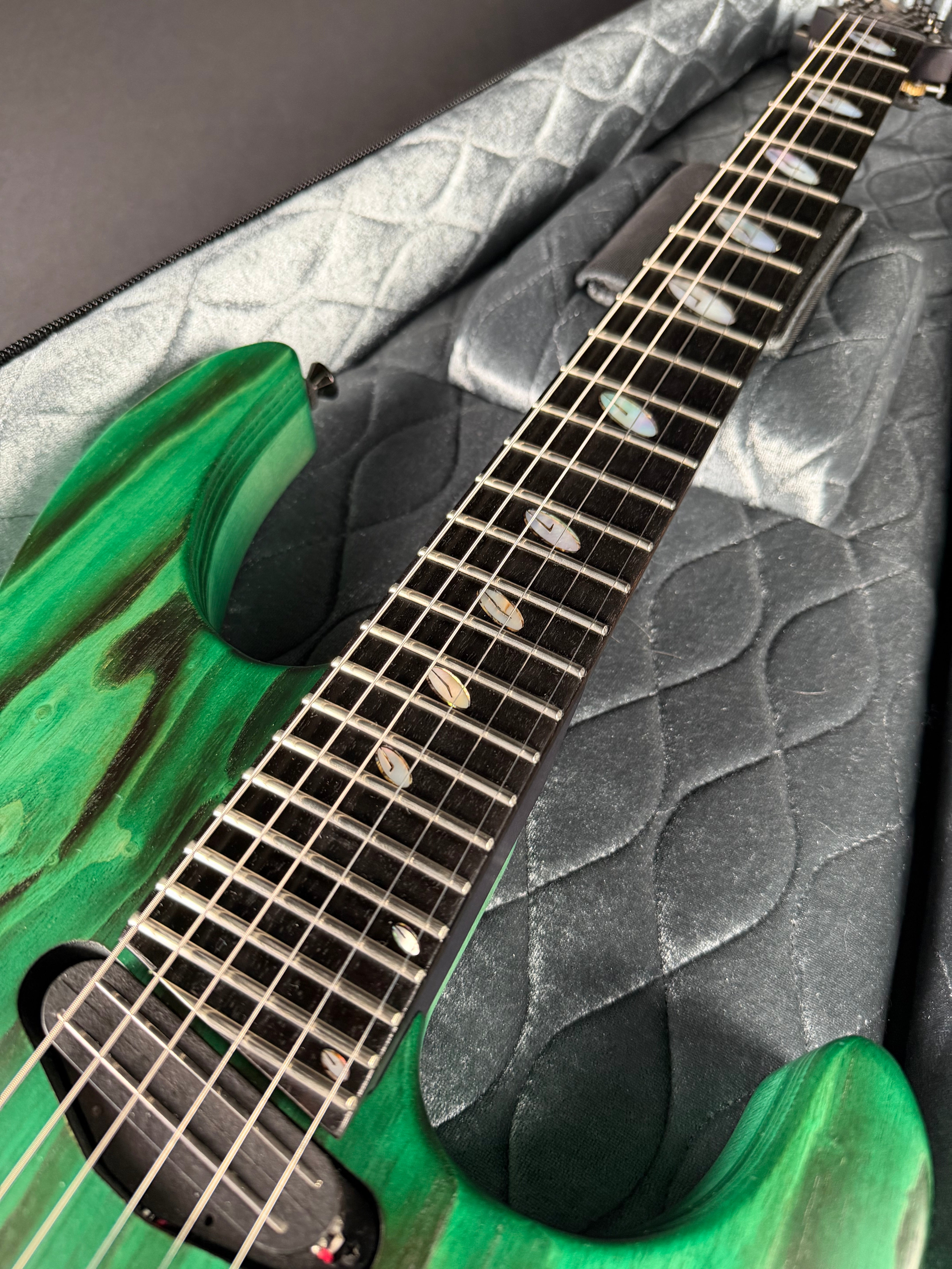 Caparison Dellinger II FX-AM w/Soft Case - Green (Used)