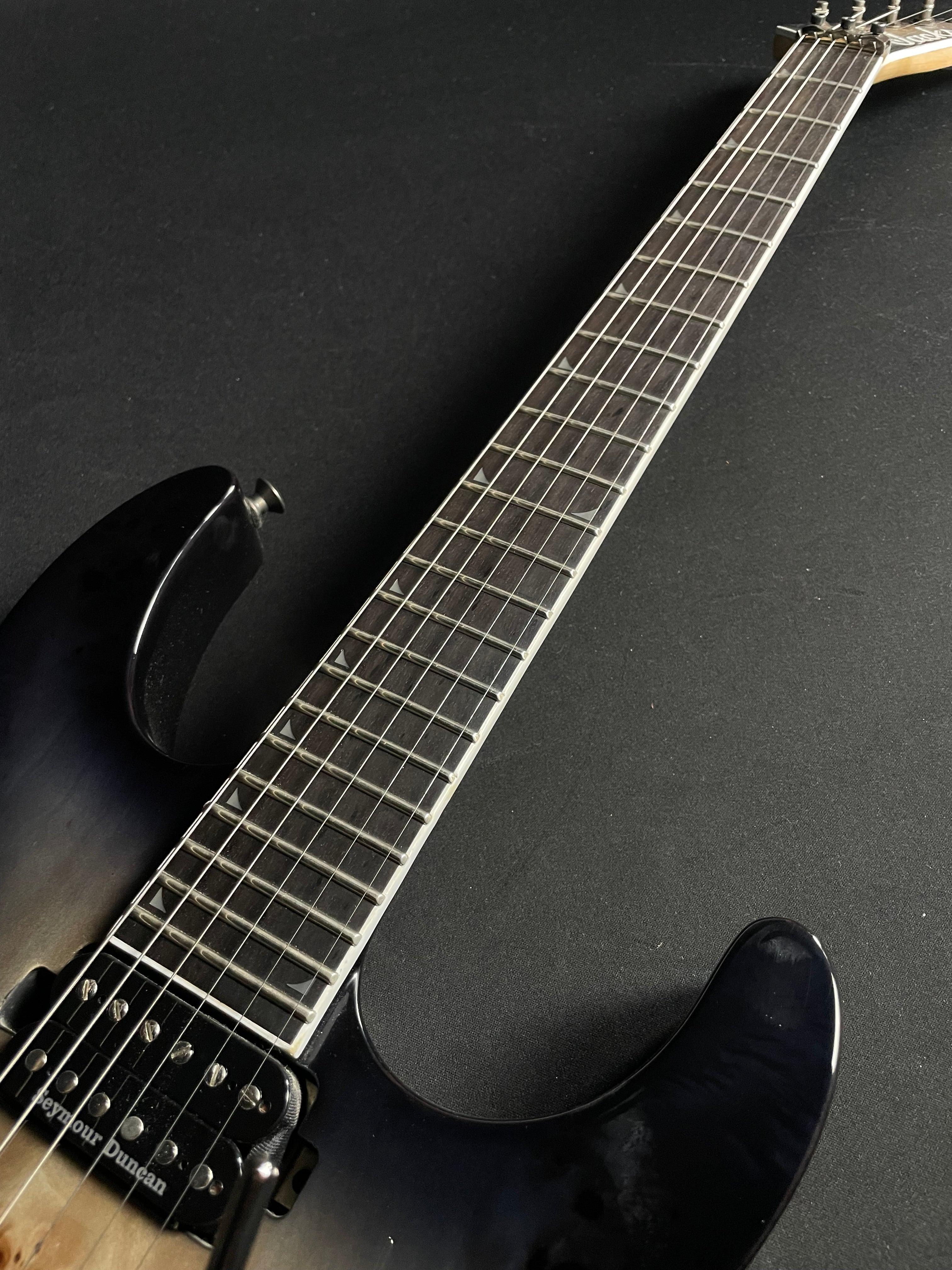 Jackson Pro Series Soloist SL2P MAH Ebony - Transparent Black Burst (2021) - Metronome Music Inc.