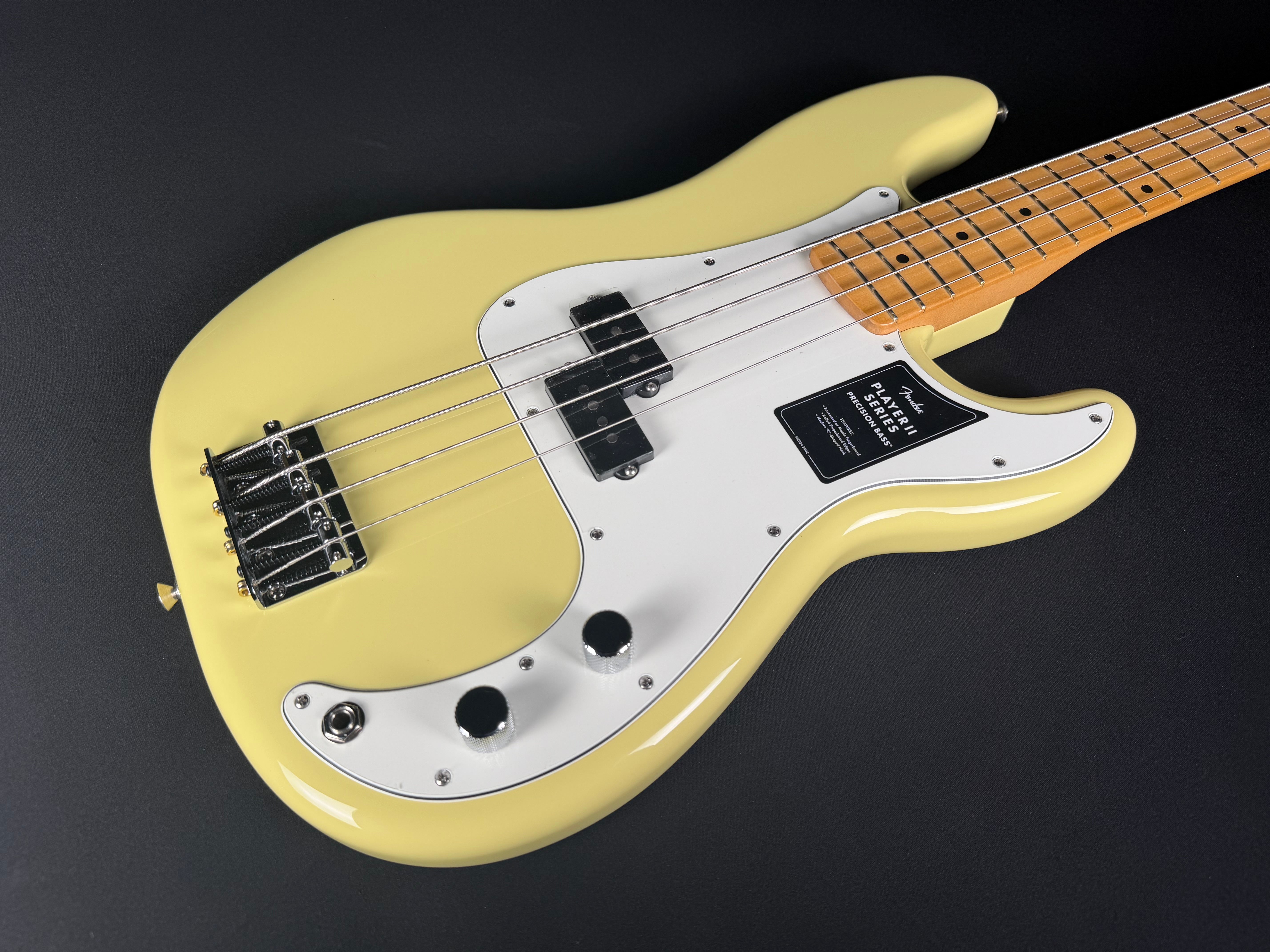 Fender Player II Precision Bass, Maple - Hialeah Yellow