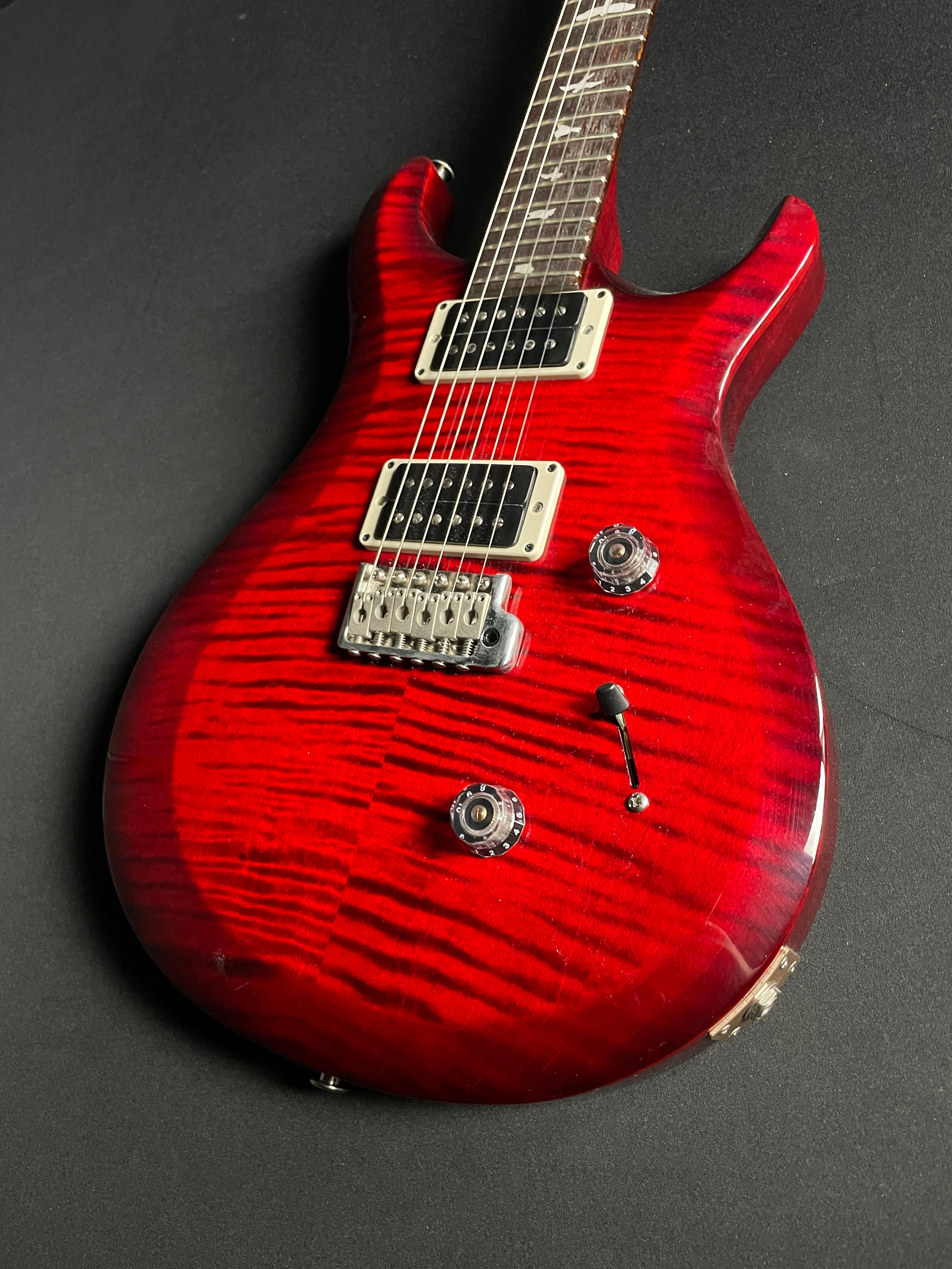 Paul Reed Smith PRS S2 10th Anniversary Custom 24 Fire Red Burst (2023) - Metronome Music Inc.