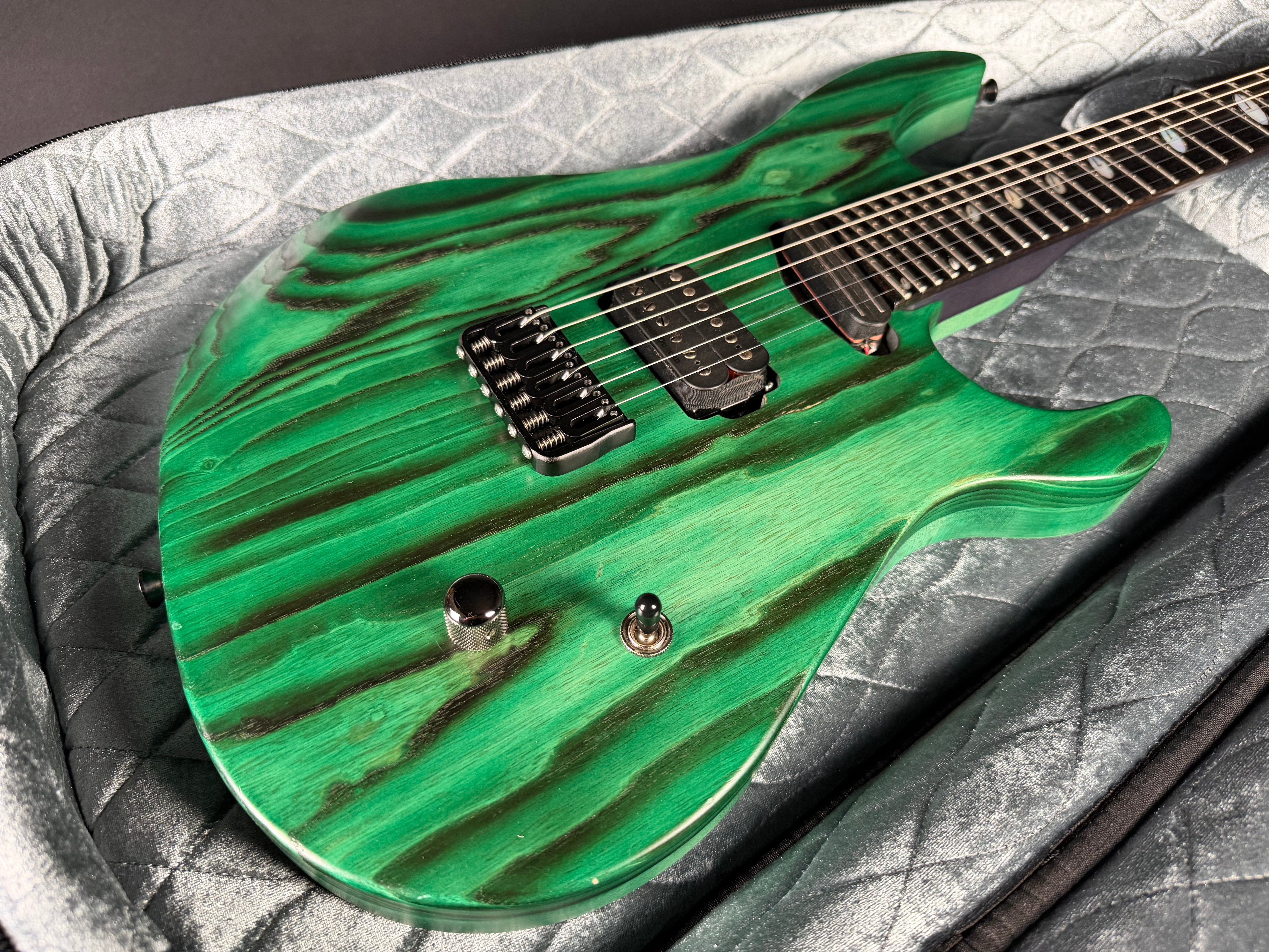 Caparison Dellinger II FX-AM w/Soft Case - Green (Used)