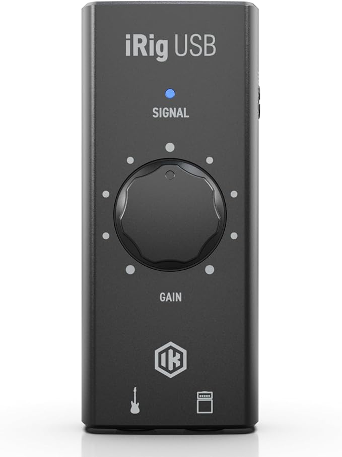 IK Multimedia iRig USB Guitar Interface for iPhone, iPad, Android, Mac, and PC - Metronome Music Inc.