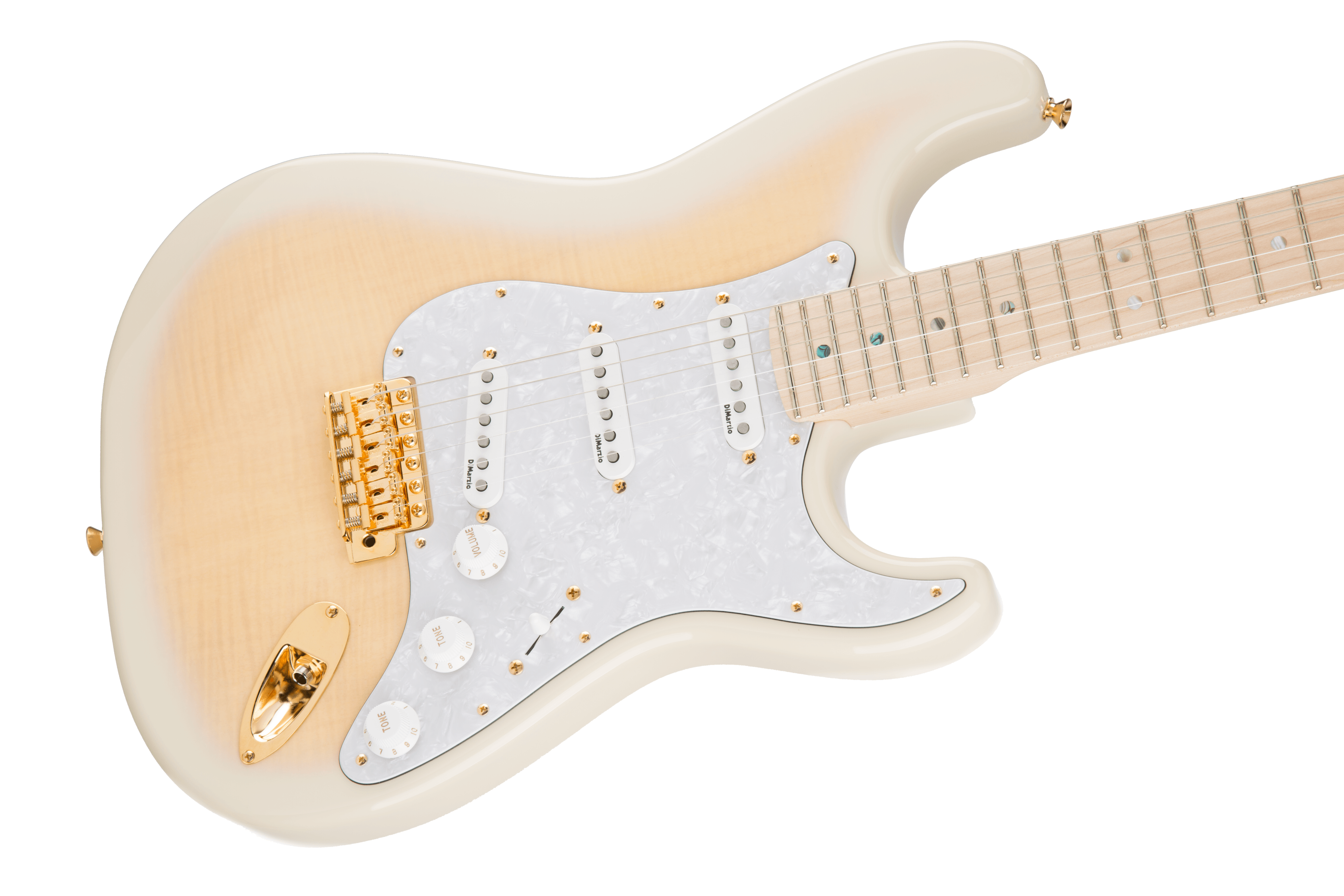 Fender Richie Kotzen Stratocaster, Maple Fingerboard, Transparent White Burst - Metronome Music Inc.