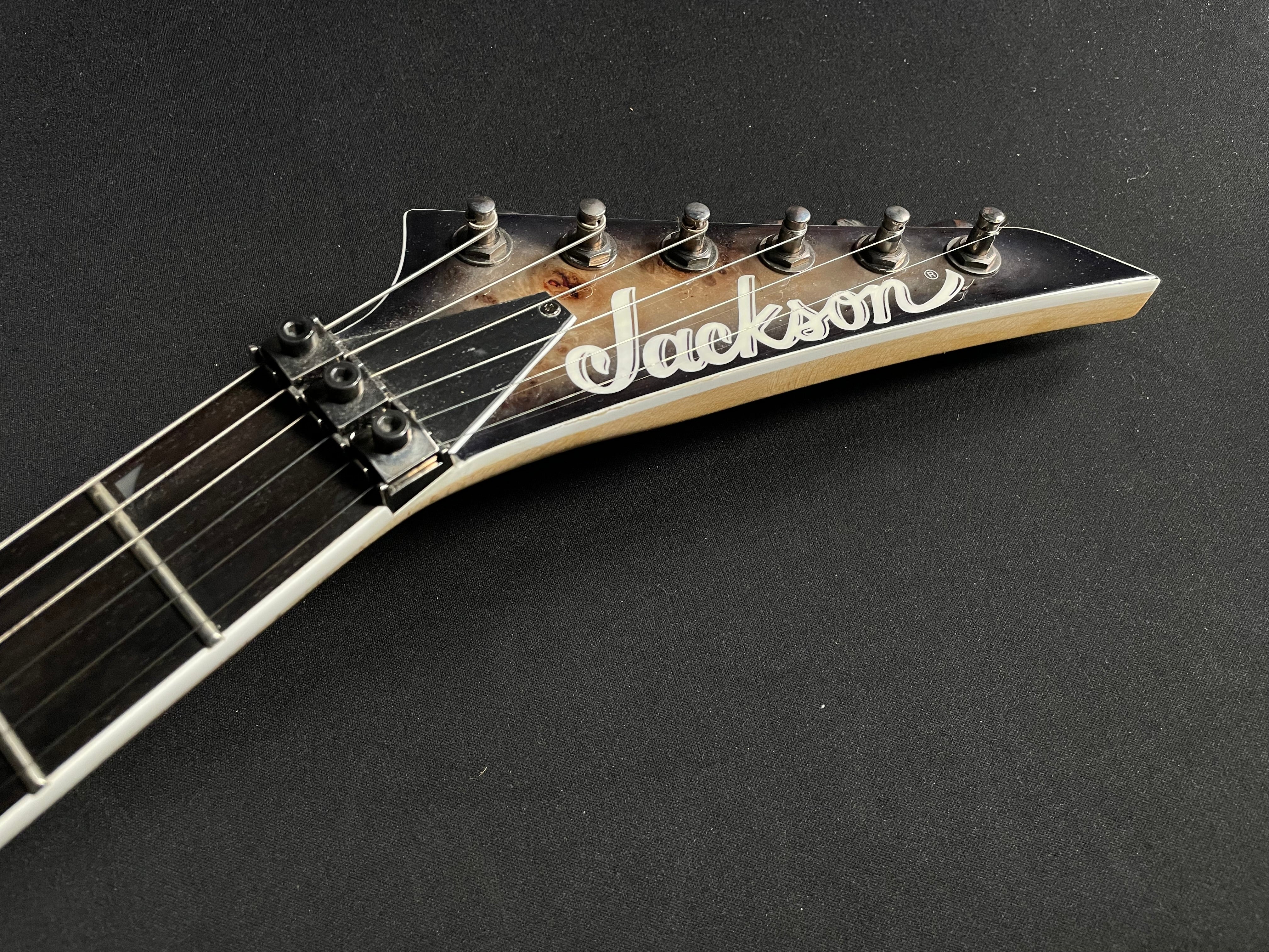Jackson Pro Series Soloist SL2P MAH Ebony - Transparent Black Burst (2021) - Metronome Music Inc.