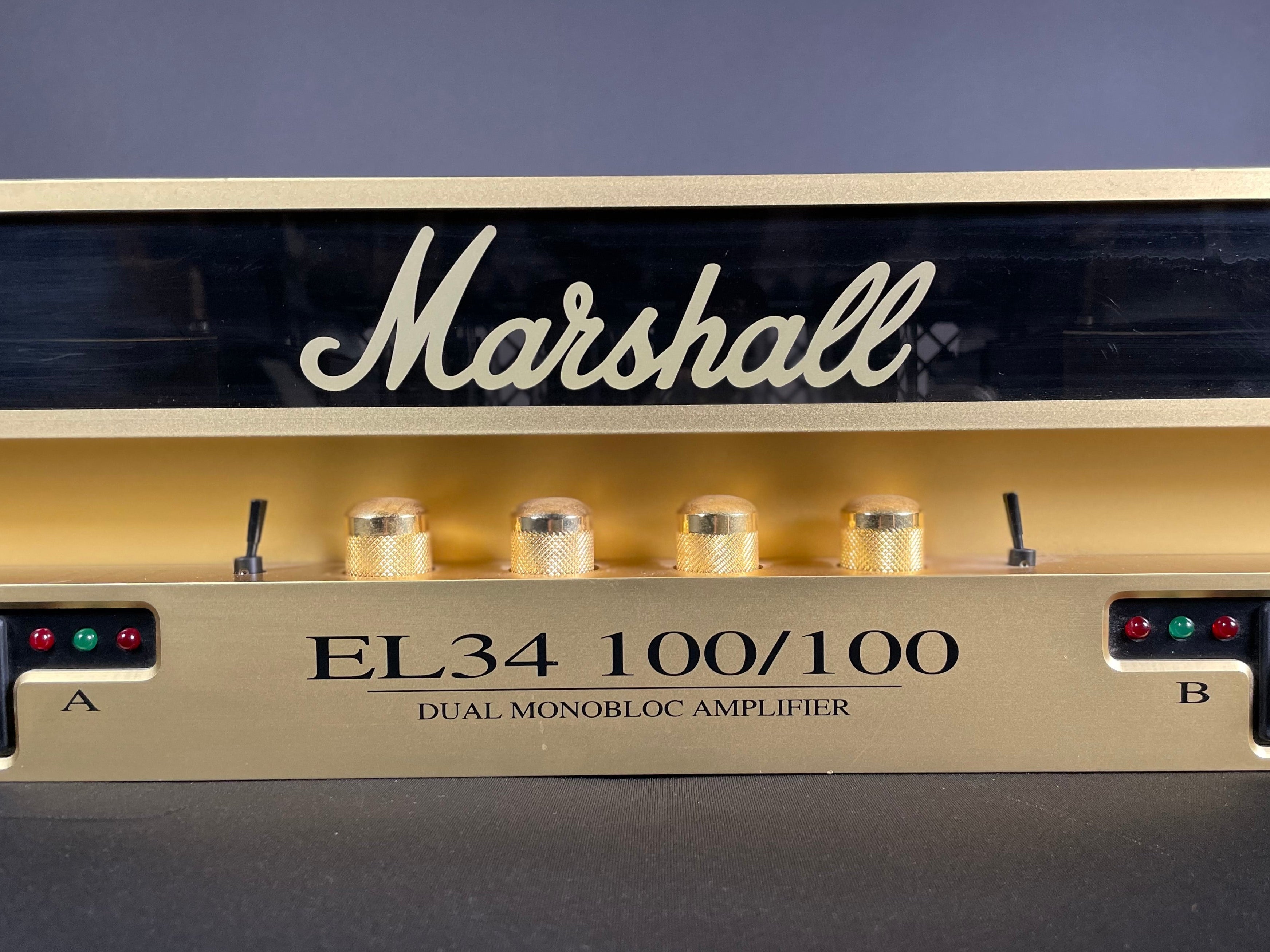 Marshall EL34 100/100 Dual Monoblock Rack Power Amp (1997)