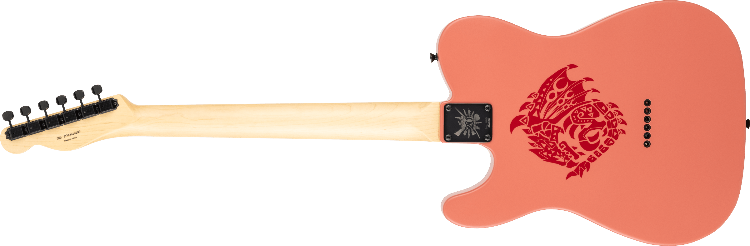 Fender Monster Hunter Rathalos Telecaster, Rosewood, Rathalos Red PRE-ORDER - Metronome Music Inc.