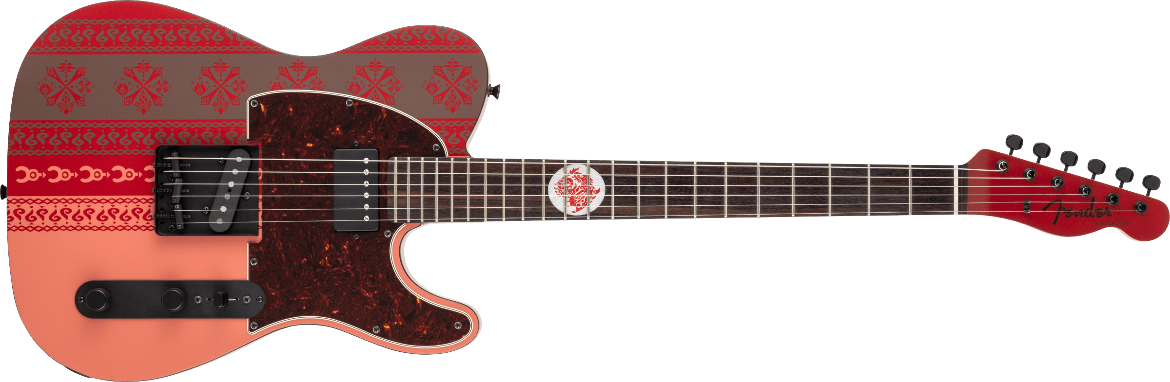 Fender Monster Hunter Rathalos Telecaster, Rosewood, Rathalos Red PRE-ORDER - Metronome Music Inc.