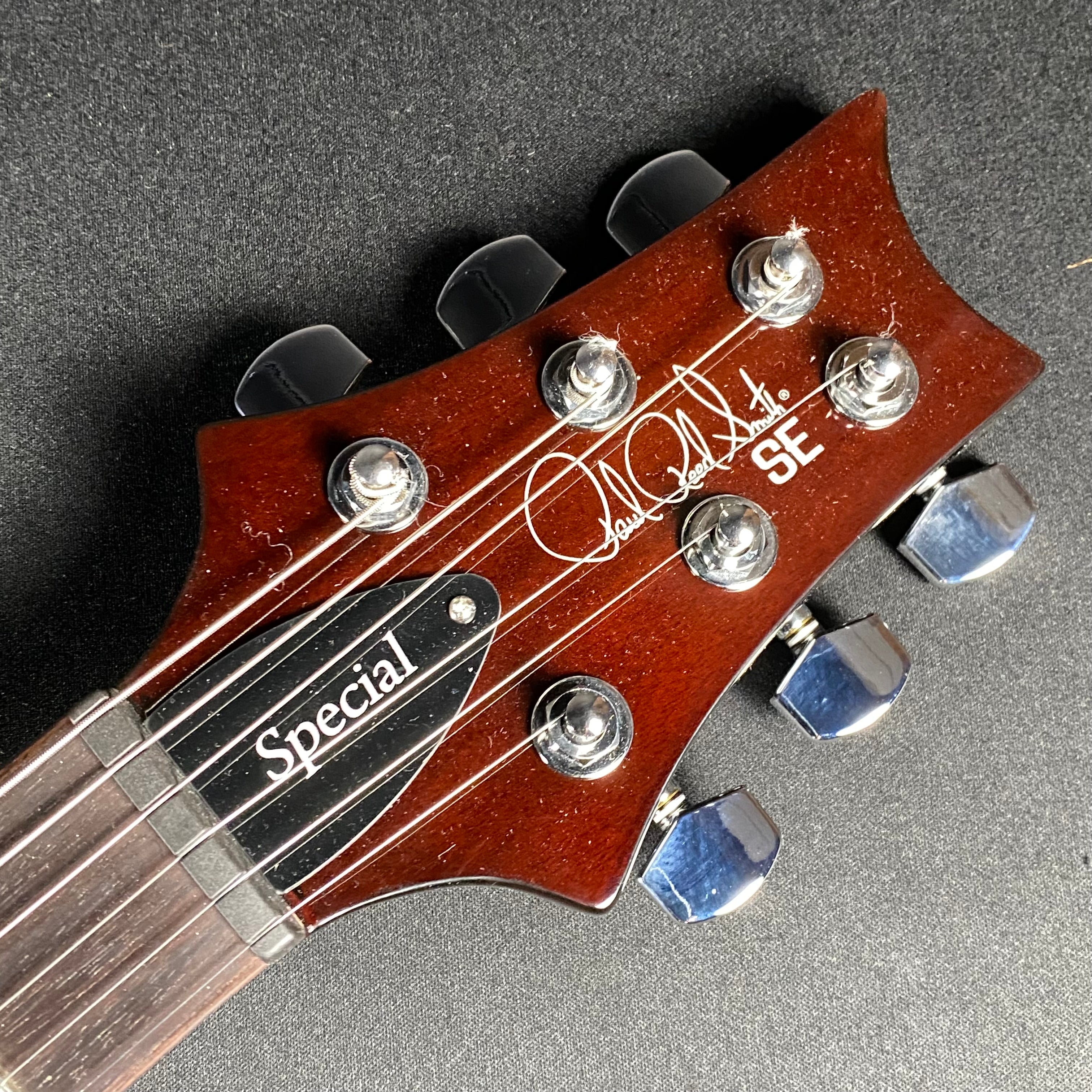 Paul Reed Smith, PRS SE Special Semi-Hollow Electric Guitar - Orange Tiger Smokeburst (SALE) - Metronome Music Inc.