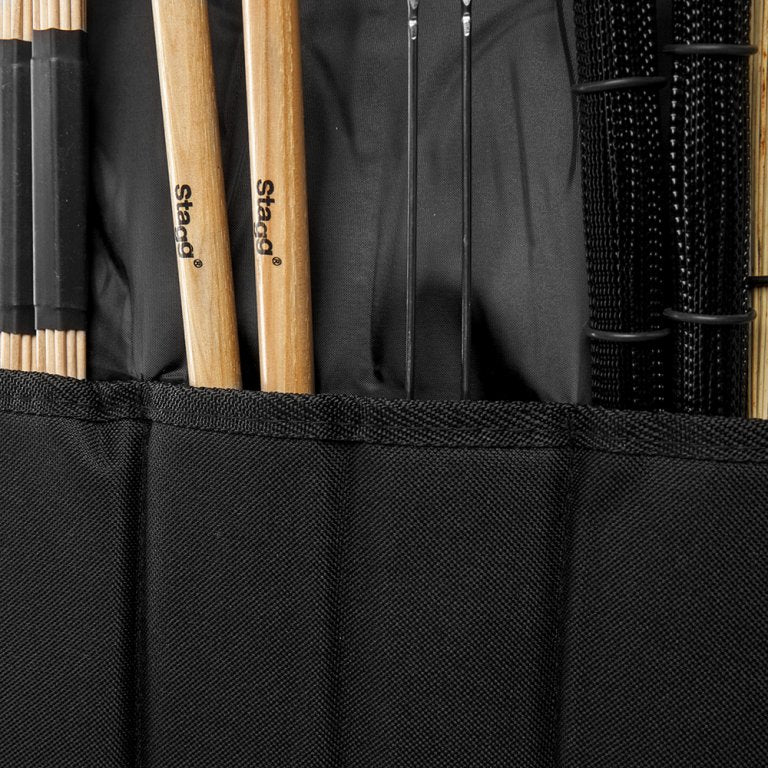 STAGG NYLON DRUMSTICK BAG-BLACK - Metronome Music Inc.