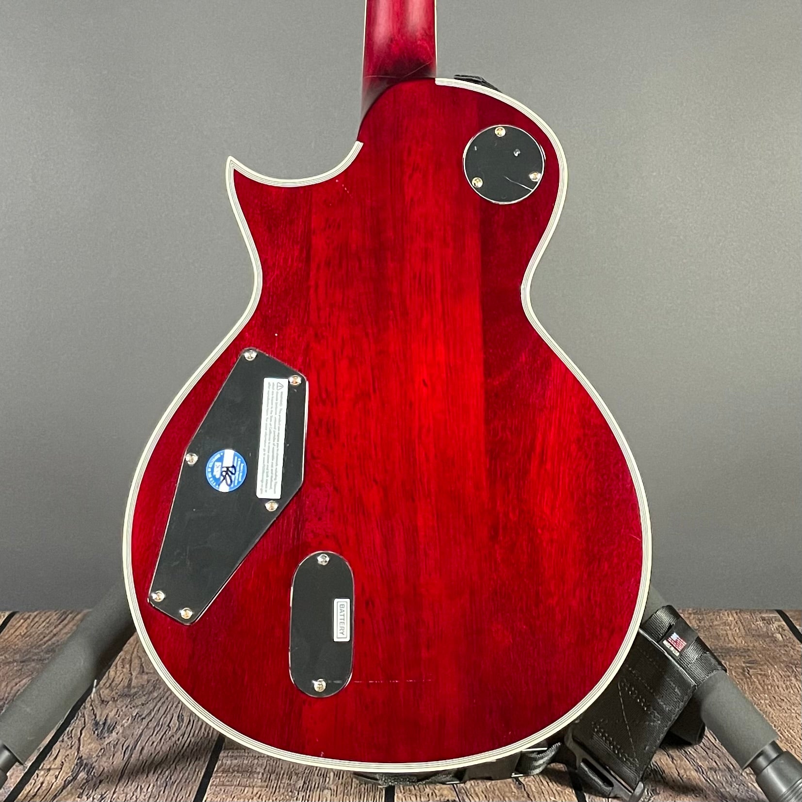 ESP LTD EC-1000T CTM - See-Thru Black Cherry (2021) - Metronome Music Inc.