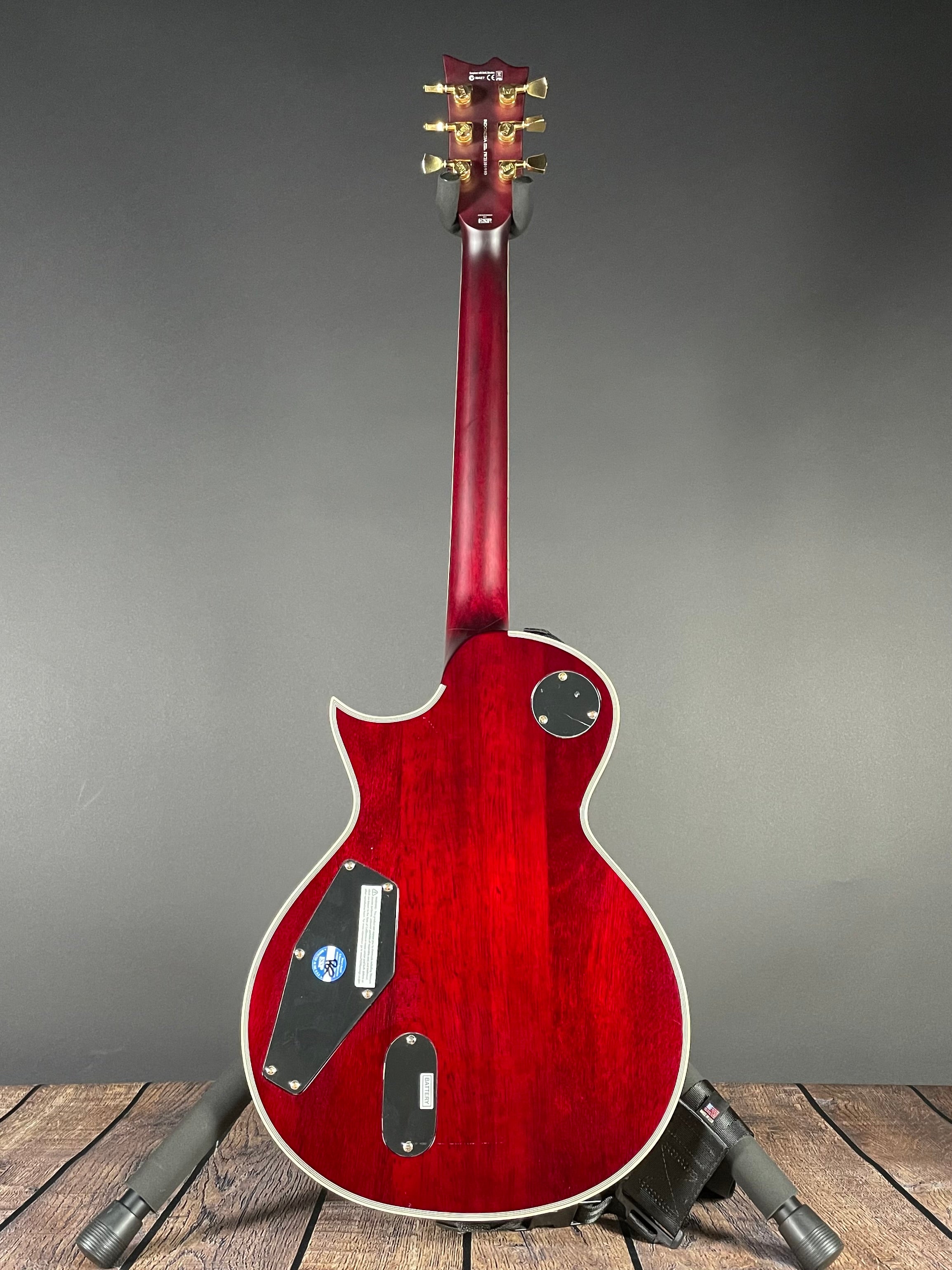 ESP LTD EC-1000T CTM - See-Thru Black Cherry (2021) - Metronome Music Inc.