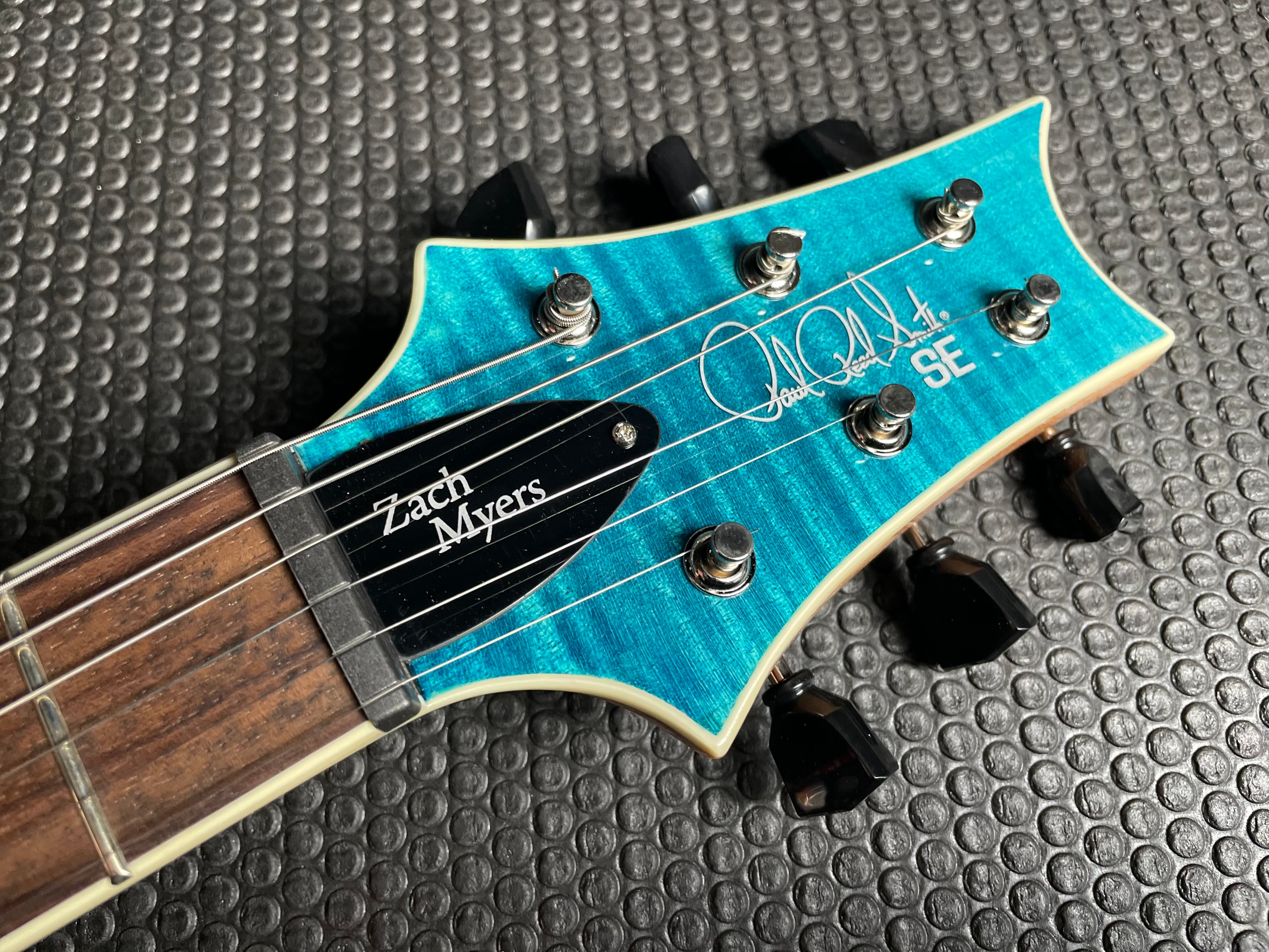 PRS SE Zach Myers w/ Gig Bag - Myers Blue  (2025) - Metronome Music Inc.