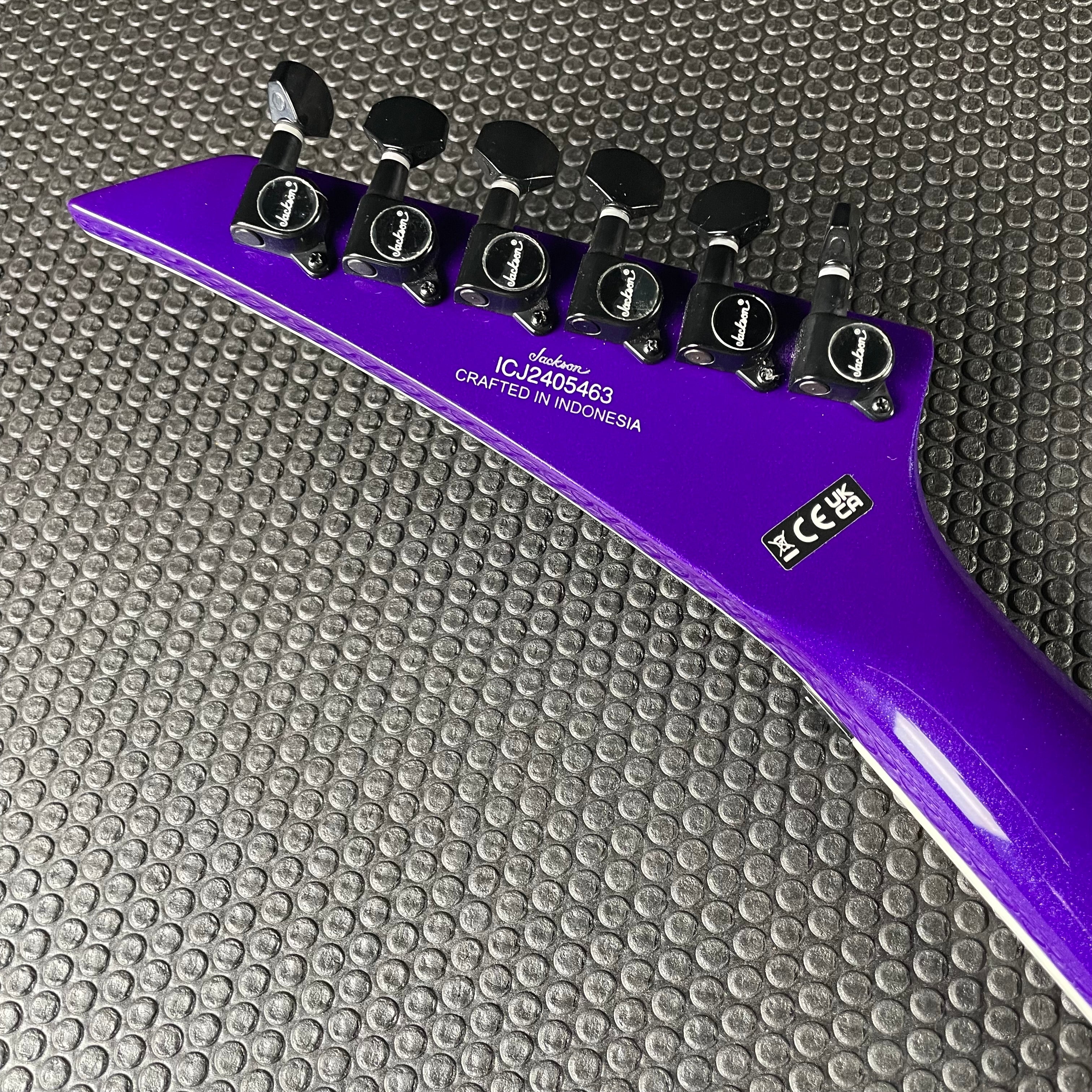 Jackson X Series Kelly KEX, Laurel- Deep Purple Metallic (7lbs 14oz) - Metronome Music Inc.