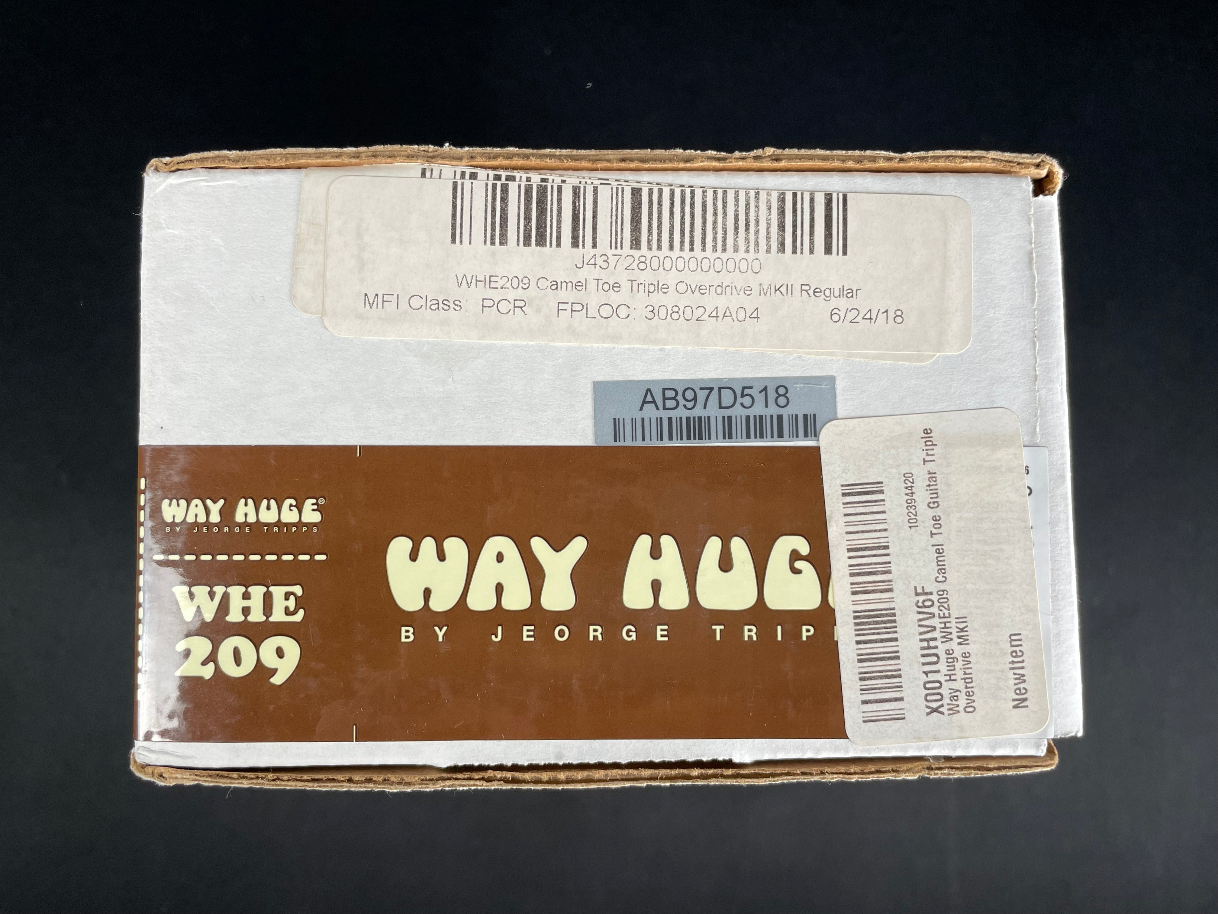 Way Huge WHE209 Camel Toe MkII Triple Overdrive