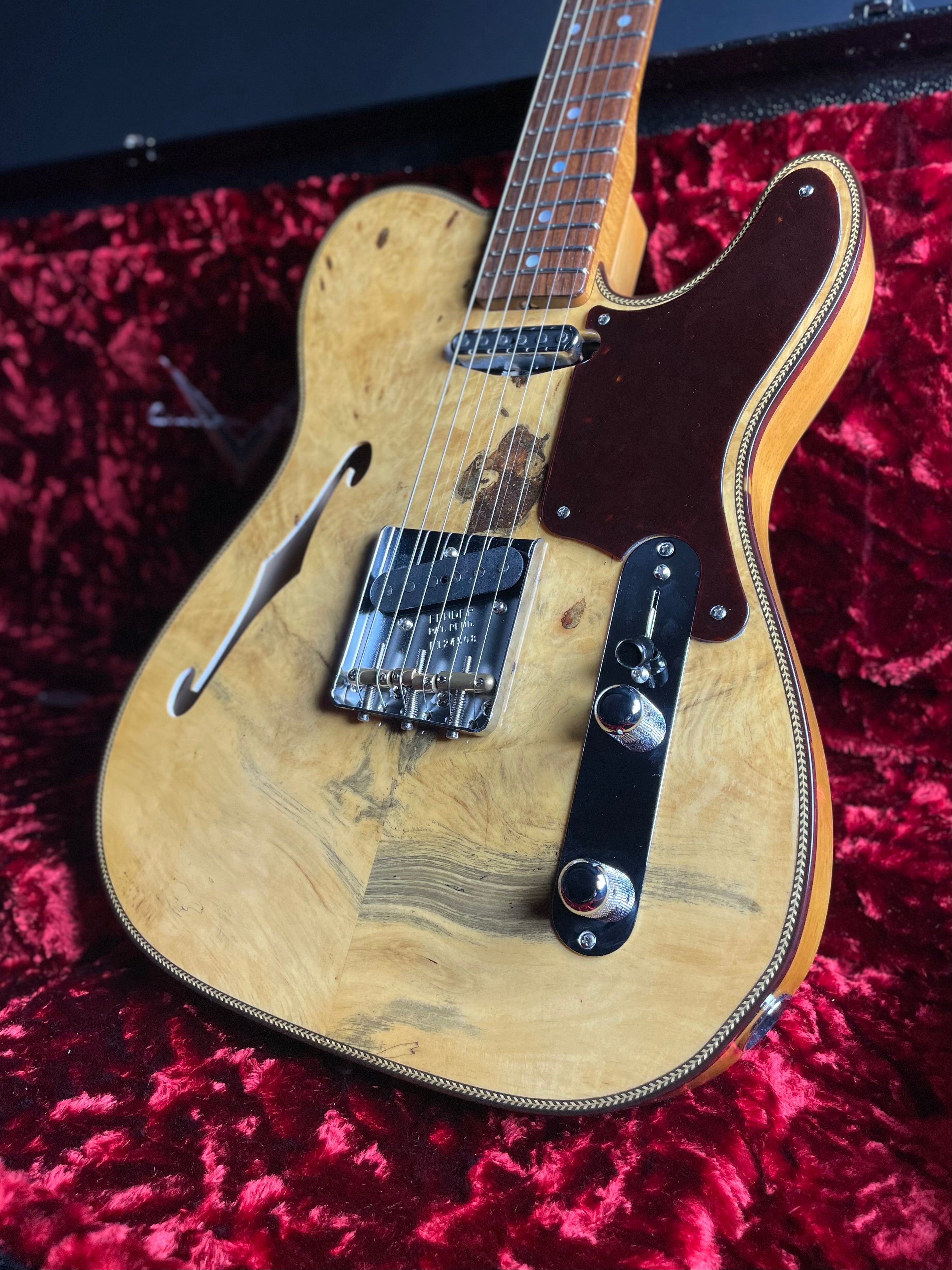 Fender Custom Shop Artisan Buckeye Double Esquire, NOS - Aged Natural