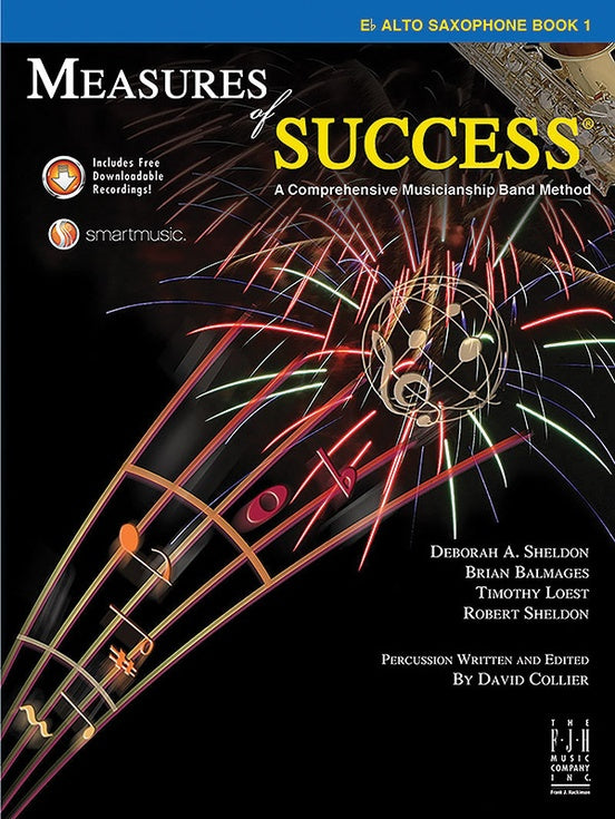 Measures of Success Alto Saxophone Book 1 - Metronome Music Inc.