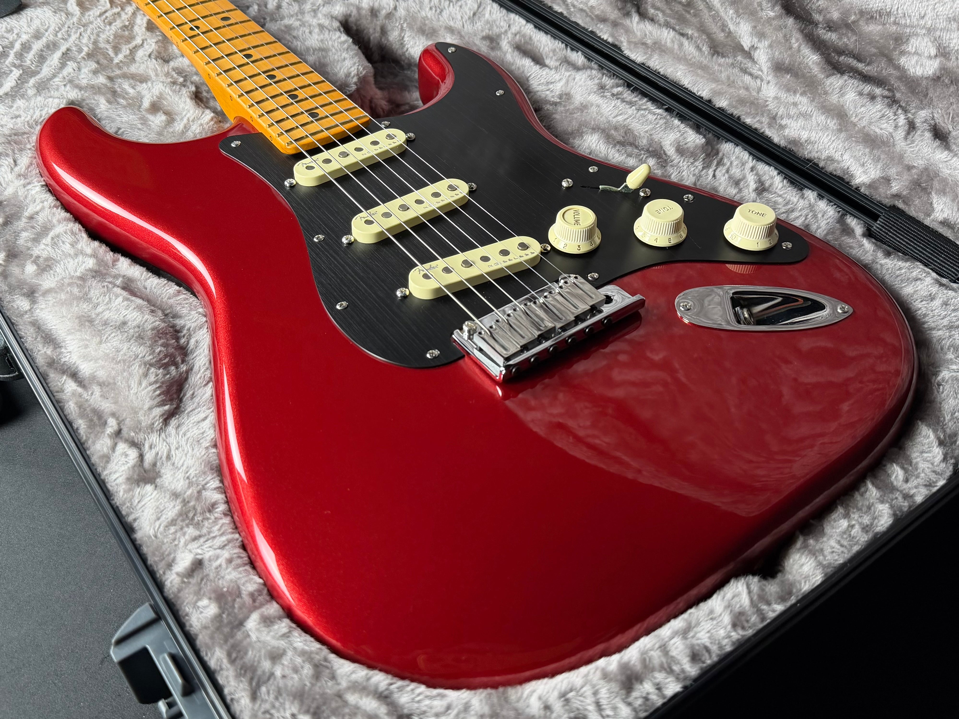 Fender American Ultra II Stratocaster w/OHSC - Sinister Red (Used)