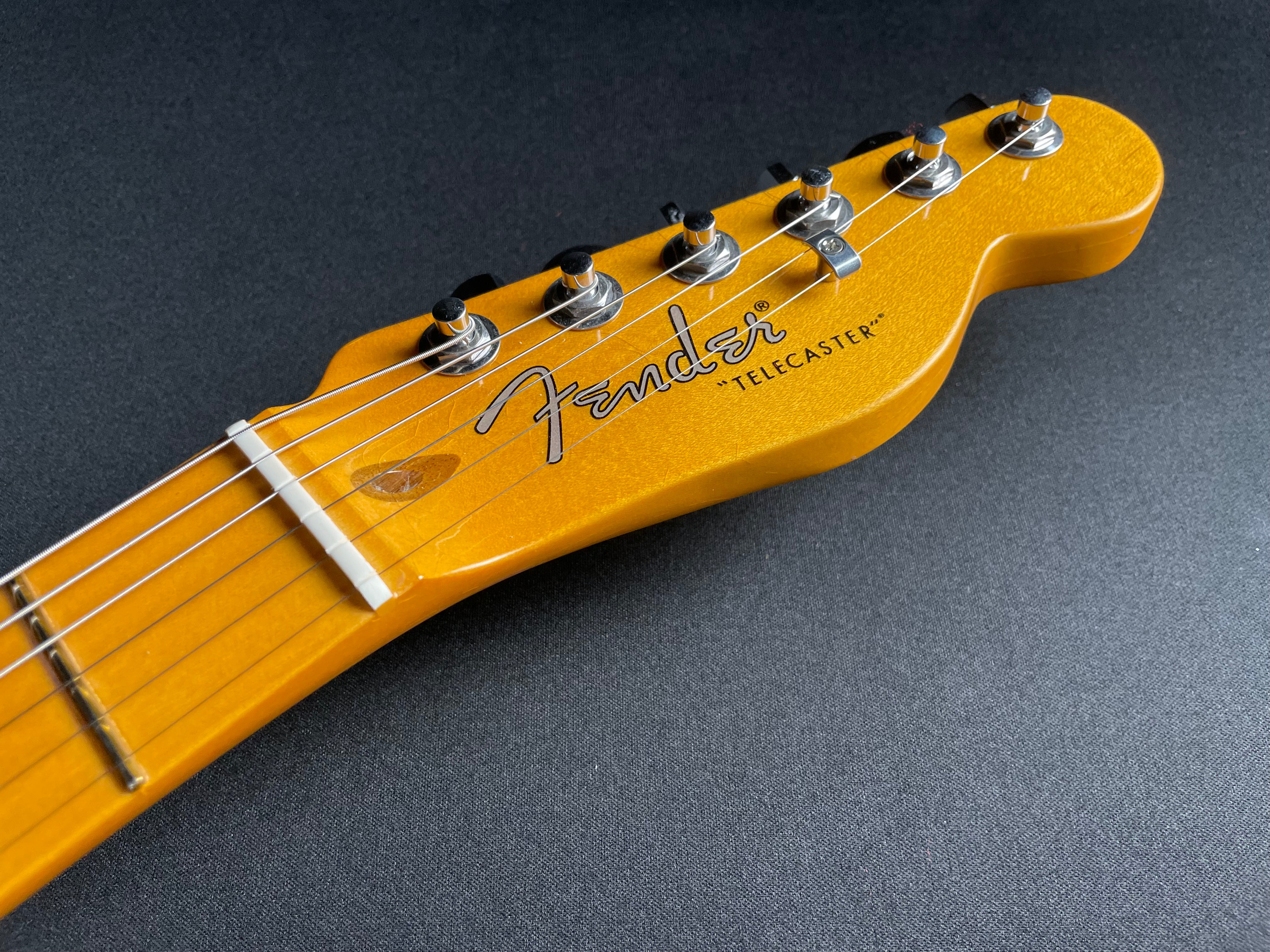 Fender American Ultra Luxe Vintage '50s Telecaster - Butterscotch Blonde - Metronome Music Inc.