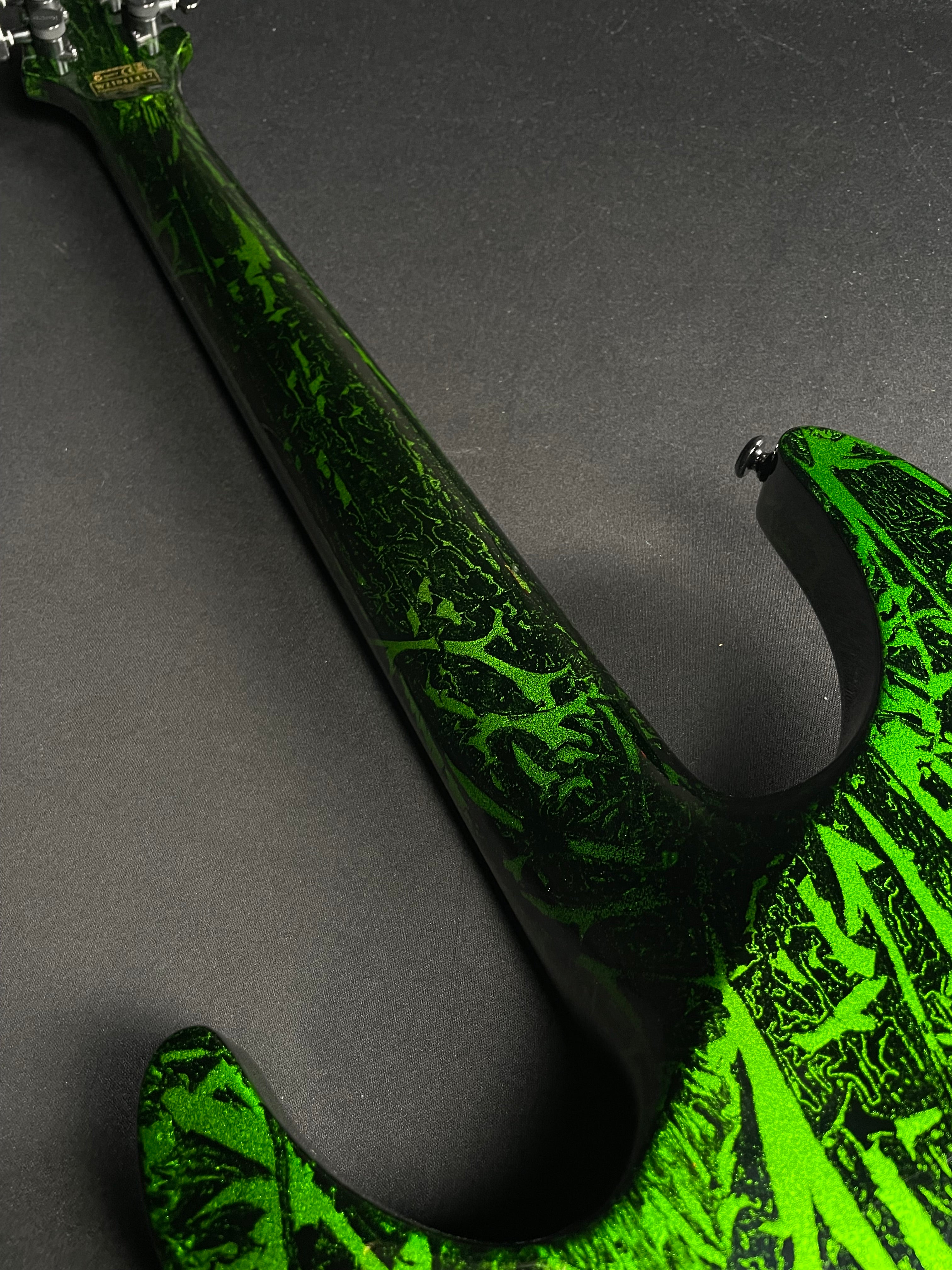 Schecter C-7 Multiscale Silver Mountain 7-String - Toxic Venom (2021) - Metronome Music Inc.