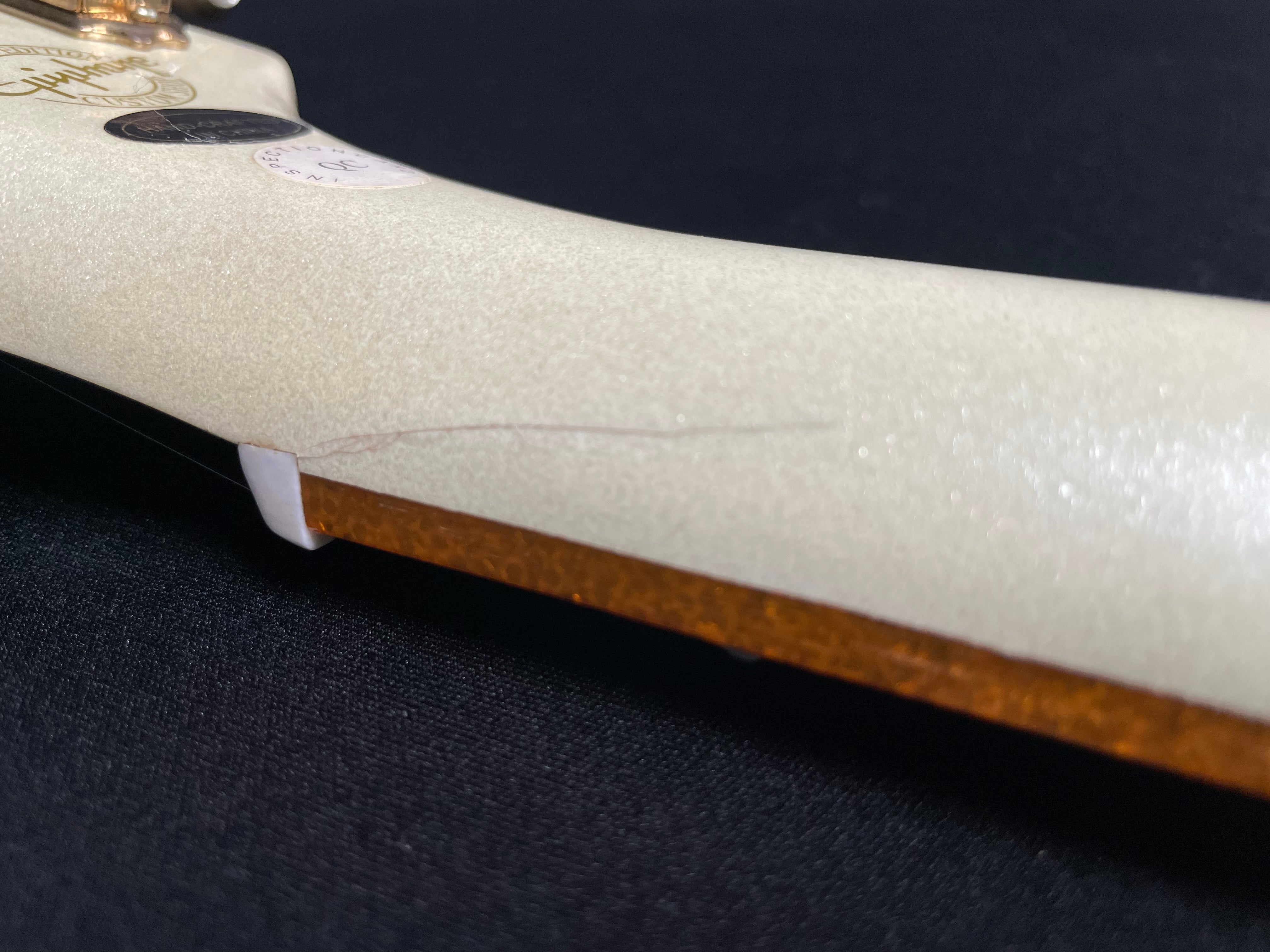 Epiphone Riviera Custom P93 Royale Limited - Pearl White Metalic (2011) - Metronome Music Inc.