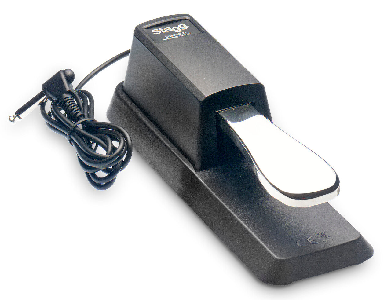 Stagg Universal Sustain Pedal for Electronic Piano or Keyboard - Metronome Music Inc.