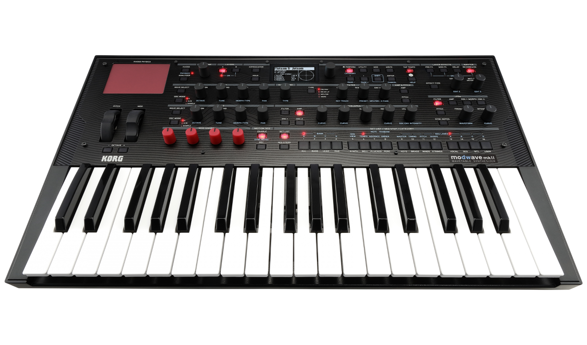 Korg Modwave MKII Wavetable Synthesizer - Metronome Music Inc.