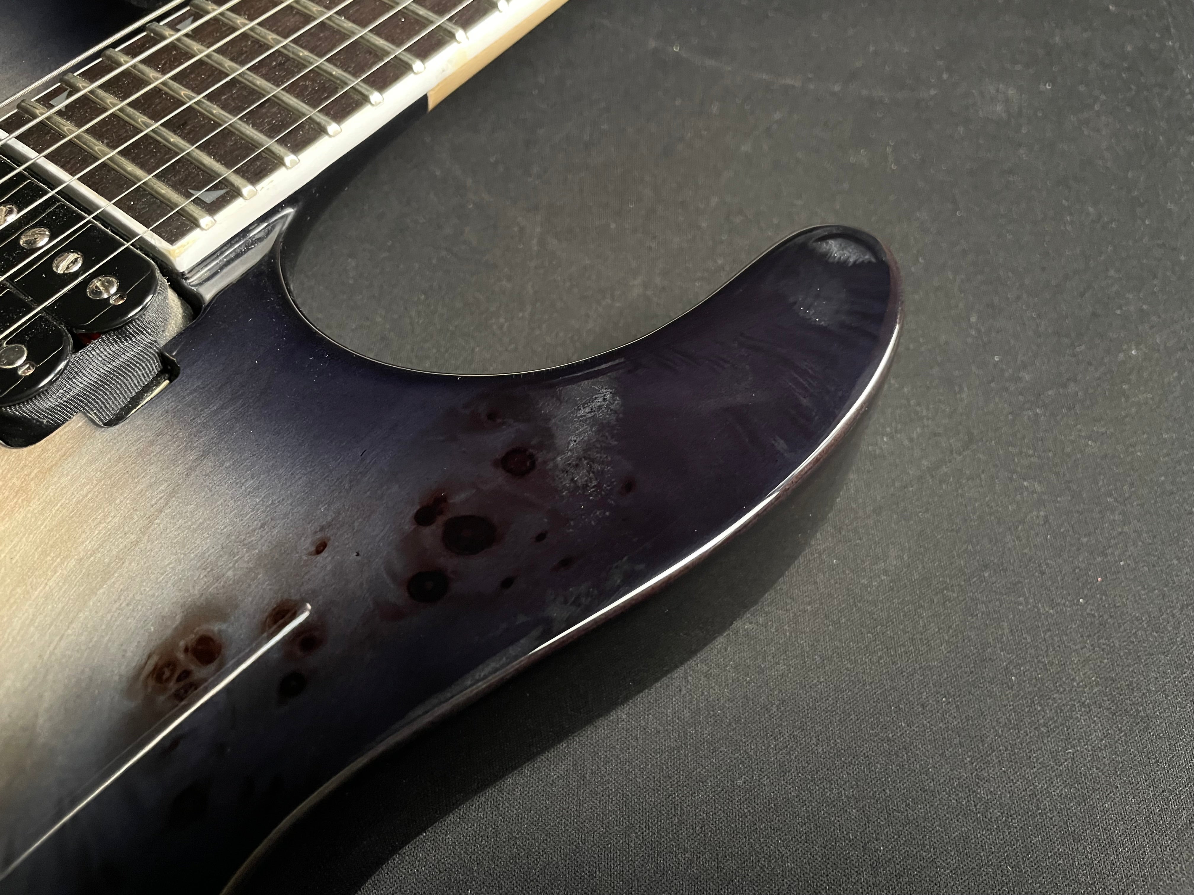 Jackson Pro Series Soloist SL2P MAH Ebony - Transparent Black Burst (2021) - Metronome Music Inc.