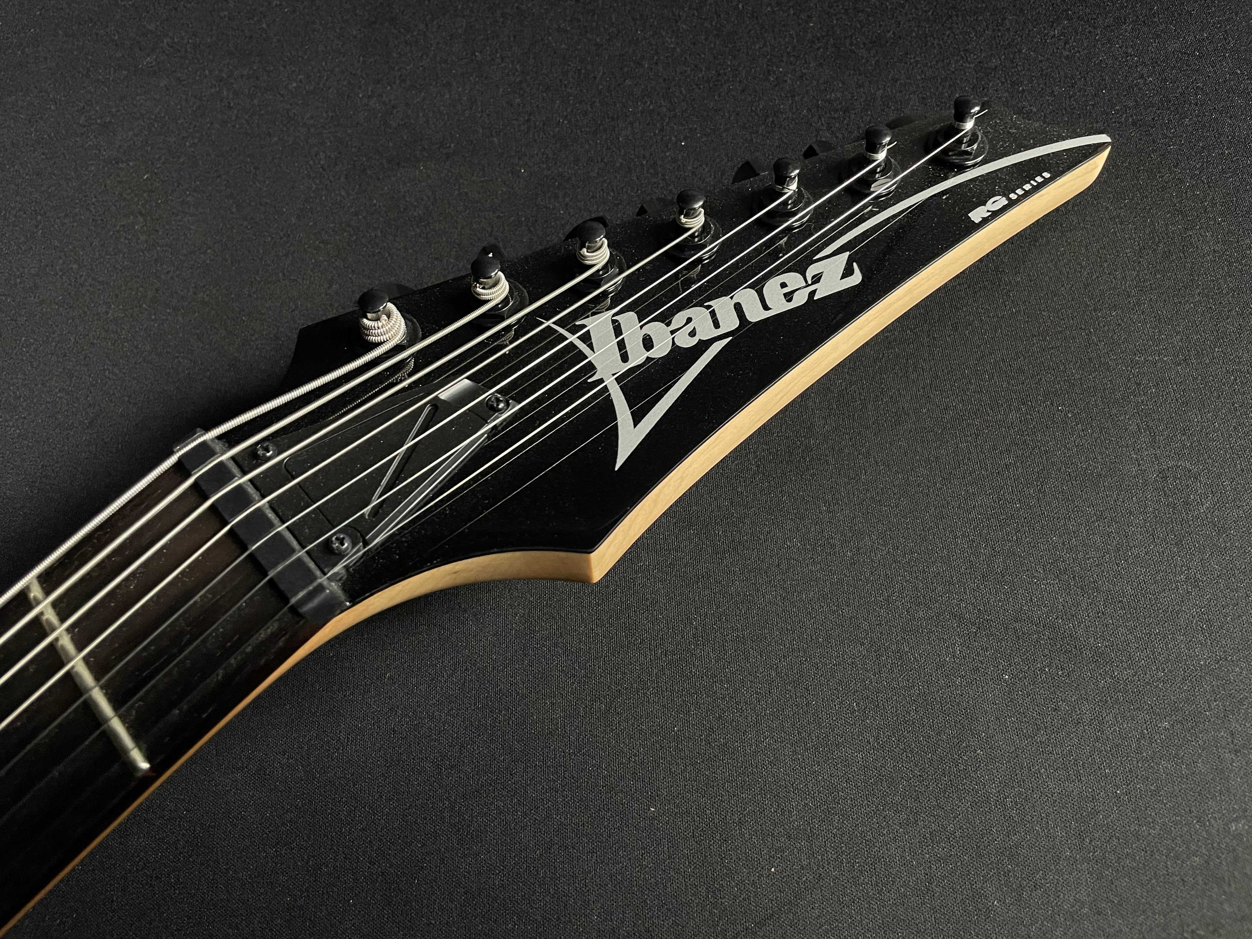 Ibanez RG7421 7-String - Pearl Black Fade Metallic (Used) - Metronome Music Inc.