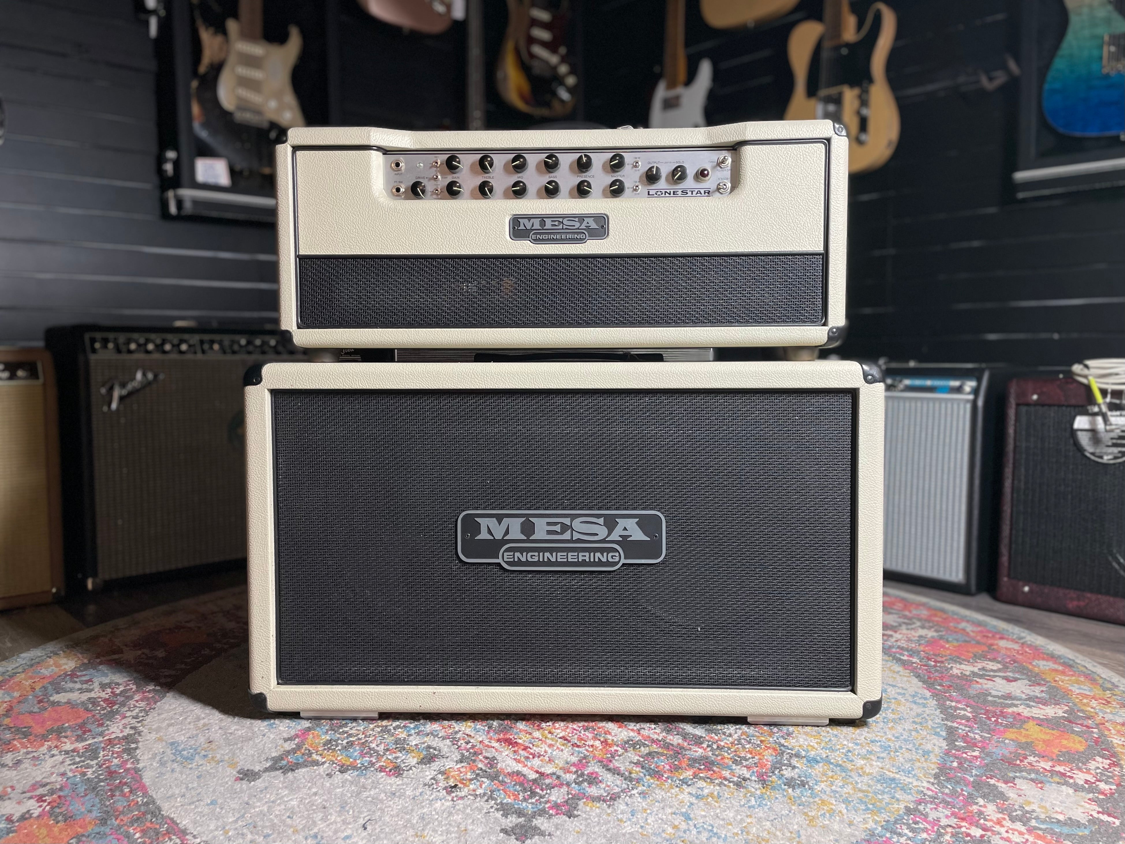 Mesa Boogie Lone Star Duo-Class Amp Head w/ 2x12 2FCB-R Cabinet