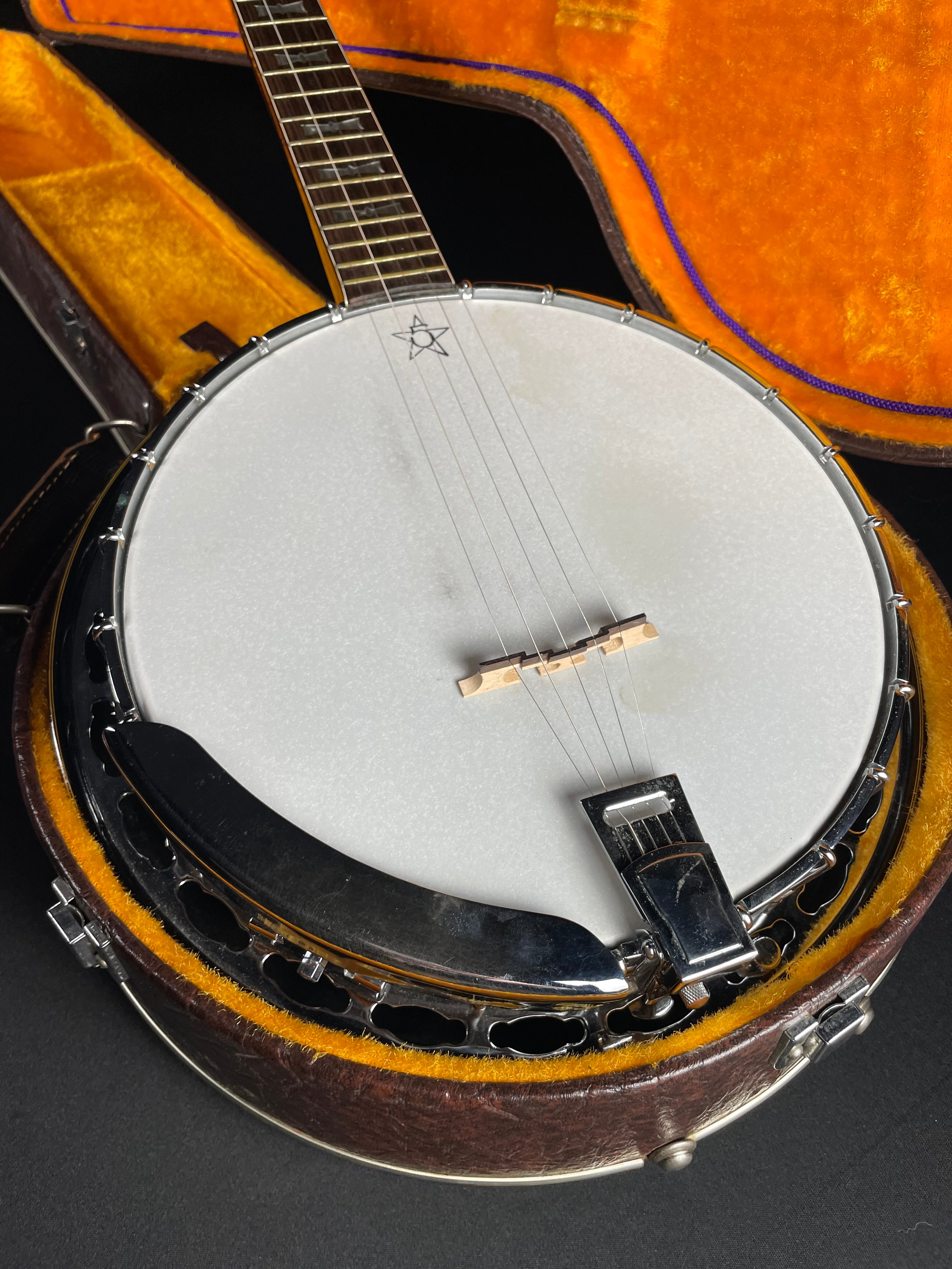 Alvarez Minstrel 4289 5-String Banjo w/OHSC (1970s) - Metronome Music Inc.