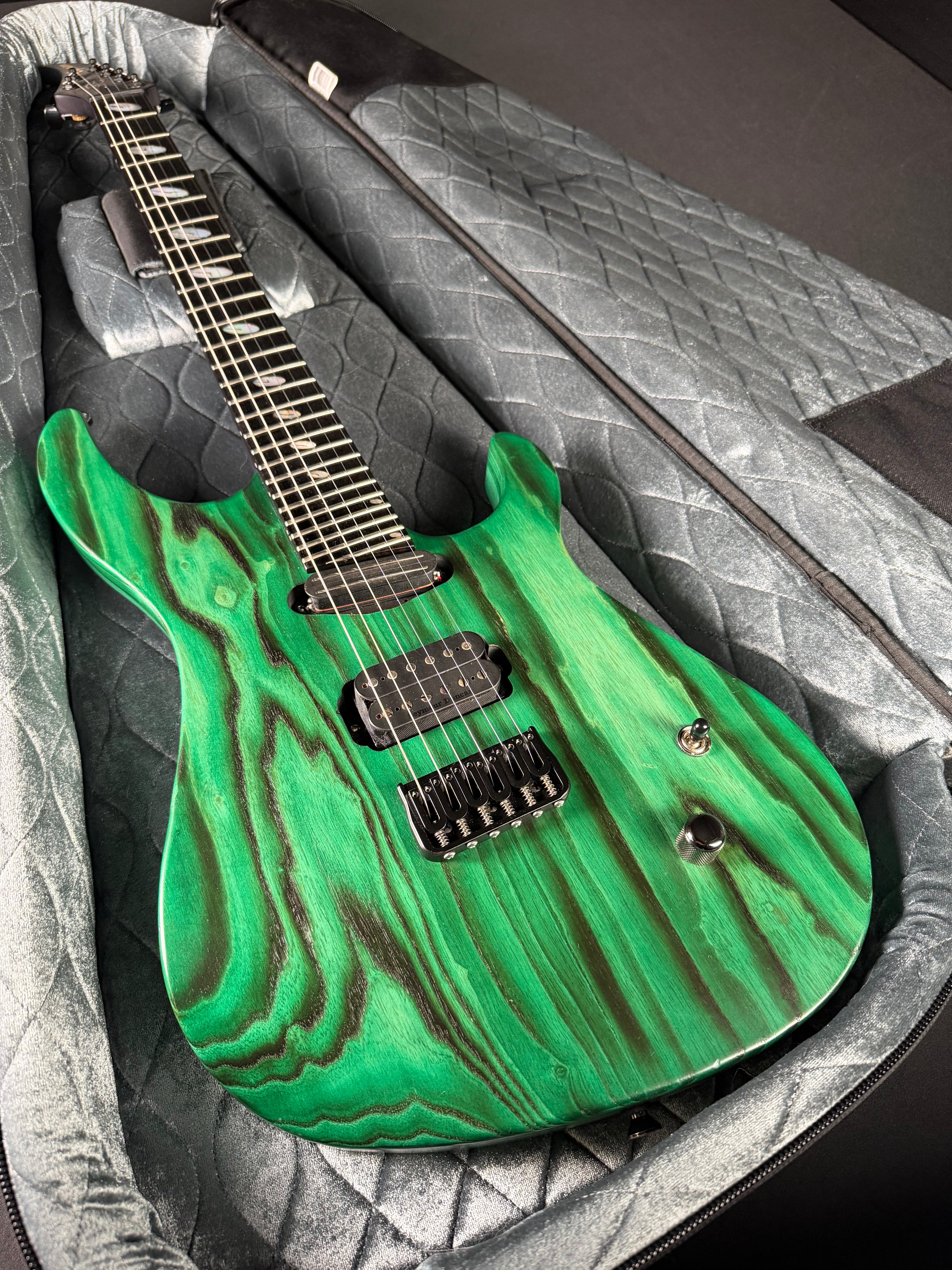 Caparison Dellinger II FX-AM w/Soft Case - Green (Used)