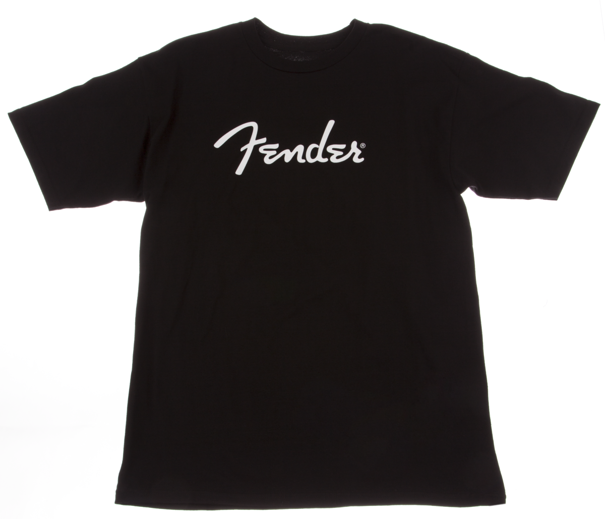 Fender Spaghetti Logo T-Shirt, Black, XXL - Metronome Music Inc.