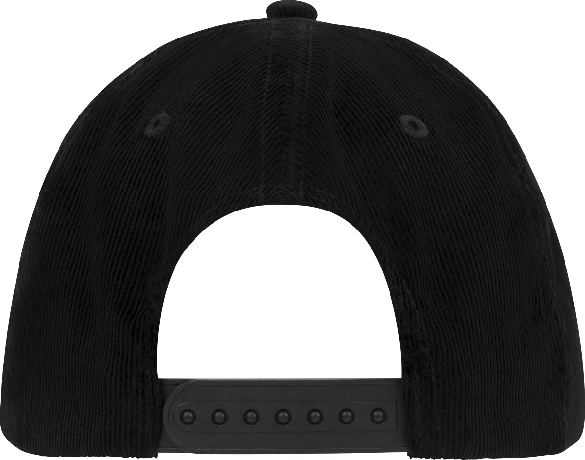 Fender Gold Spaghetti Logo Corduroy Baseball Hat, Black, One Size - Metronome Music Inc.