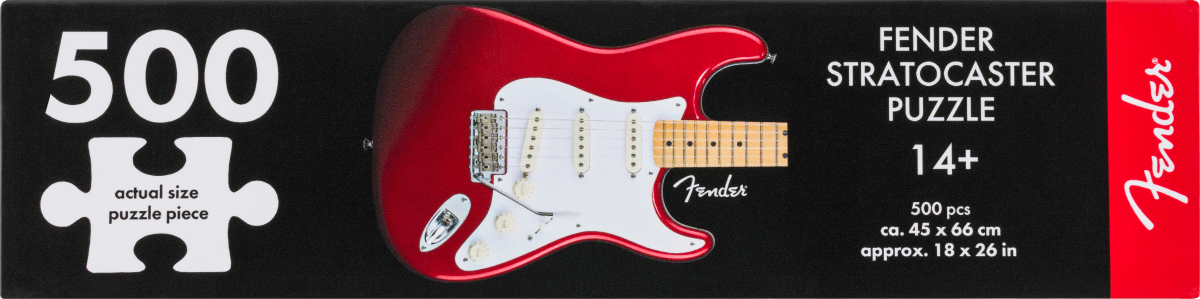 Fender 500 piece Stratocaster Puzzle - Metronome Music Inc.