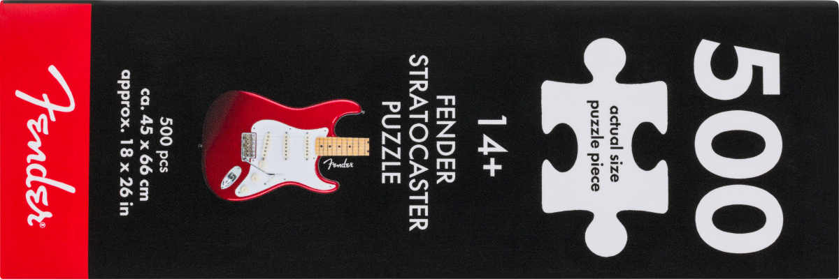 Fender 500 piece Stratocaster Puzzle - Metronome Music Inc.