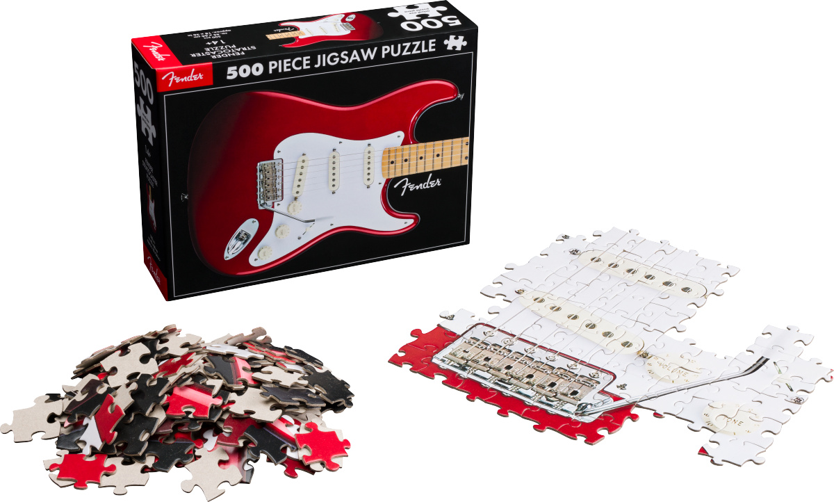 Fender 500 piece Stratocaster Puzzle - Metronome Music Inc.