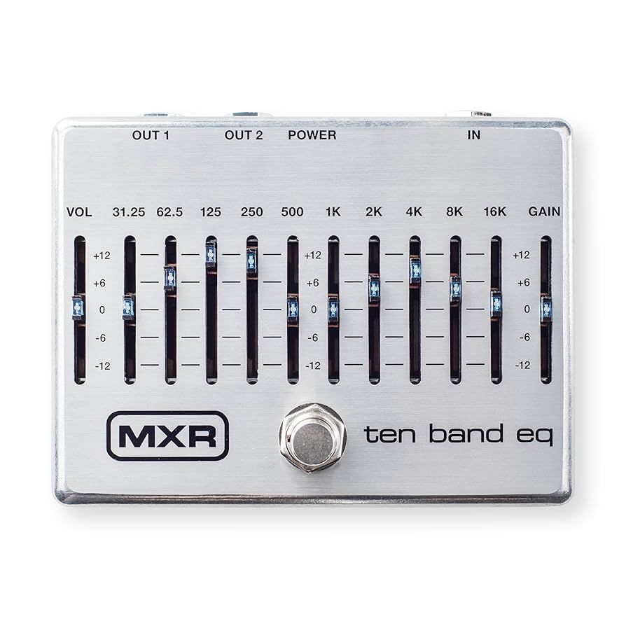 ベース MXR / M108SEM ten band eq MXR M108S Ten Band EQ Pedal | Metronome Music Inc.