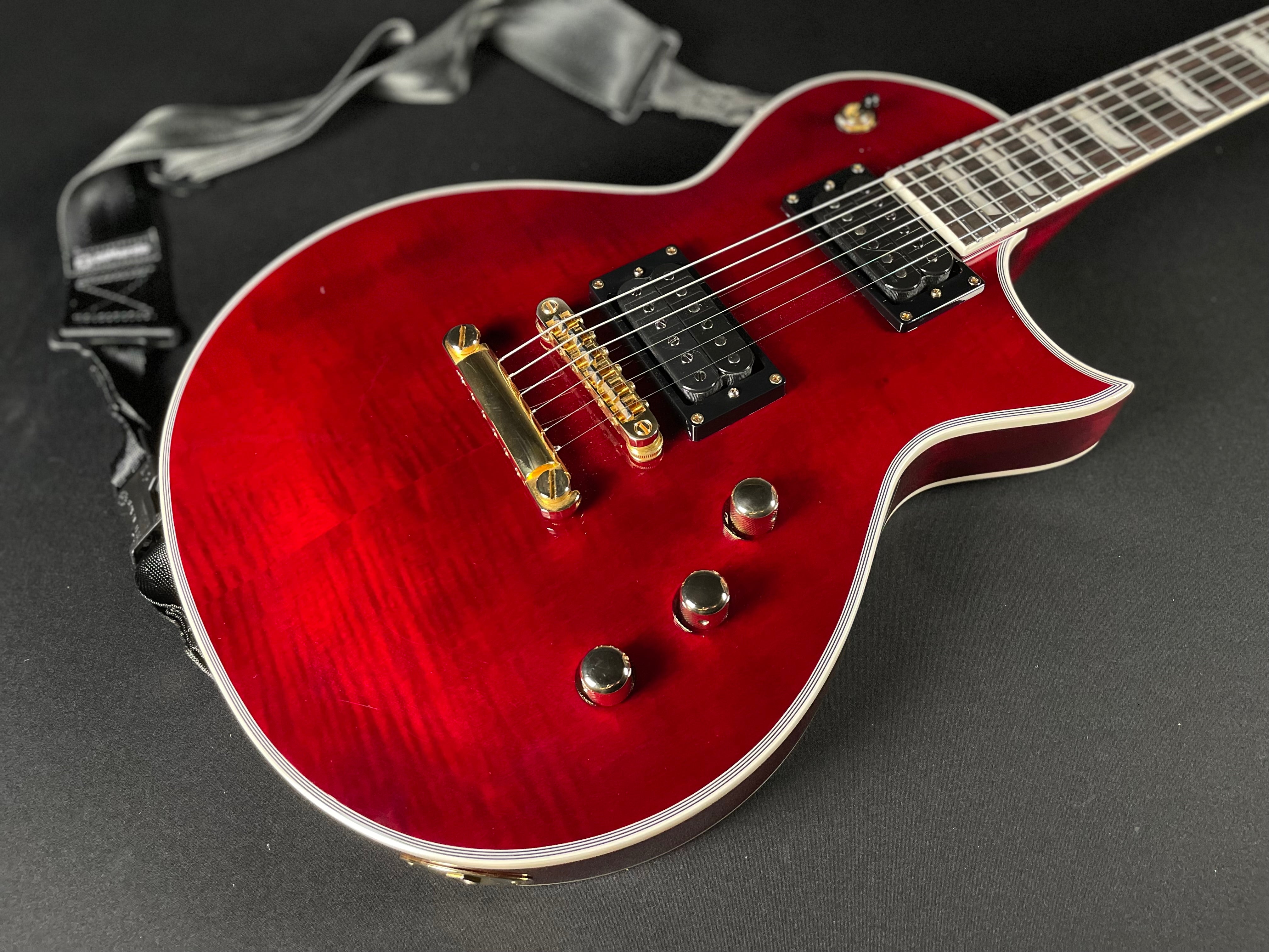 ESP LTD EC-1000T CTM - See-Thru Black Cherry (2021) - Metronome Music Inc.