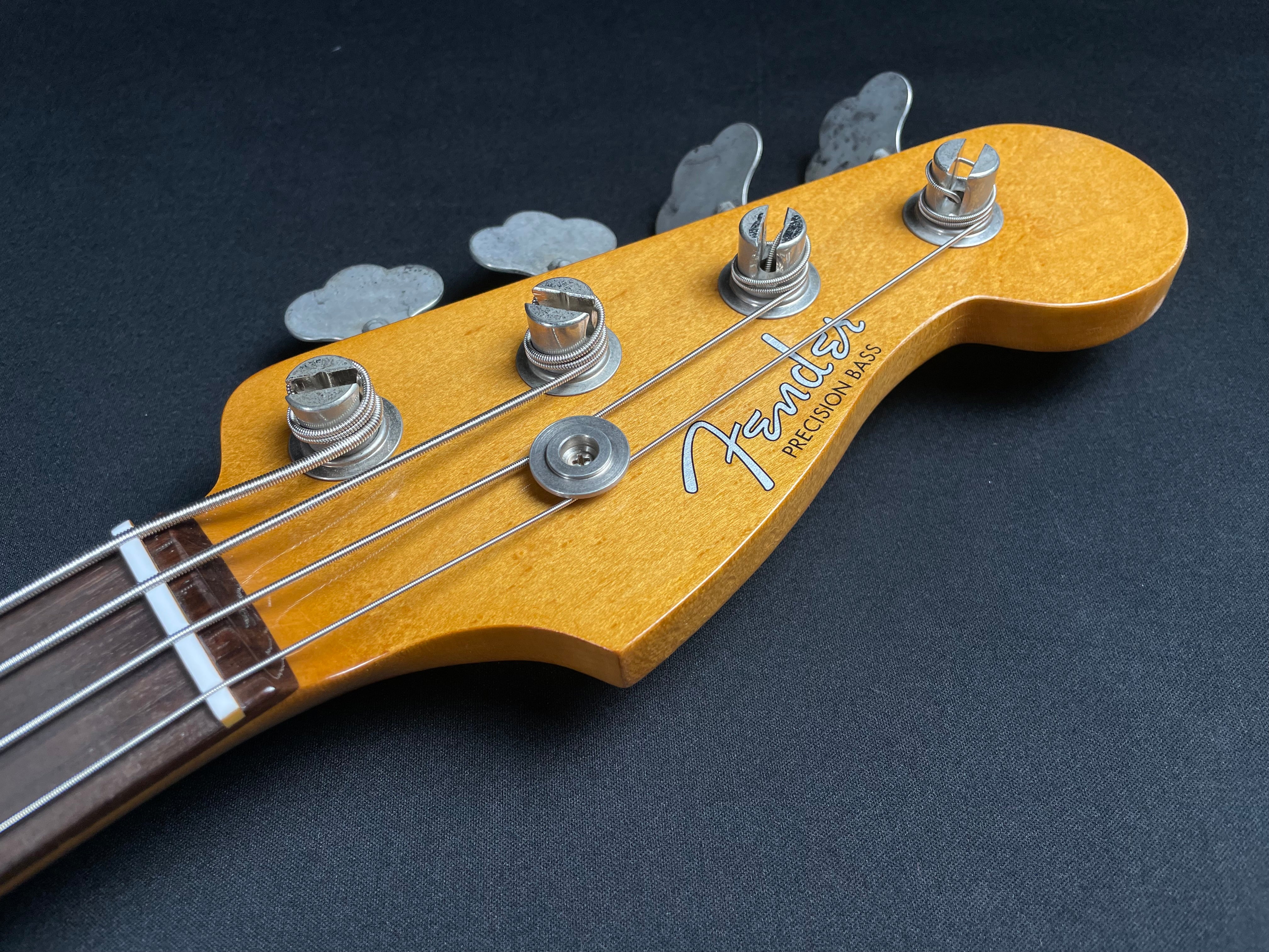 Fender Vintera II Road Worn '60s Precision Bass, Rosewood - Charcoal Frost Metallic - Metronome Music Inc.