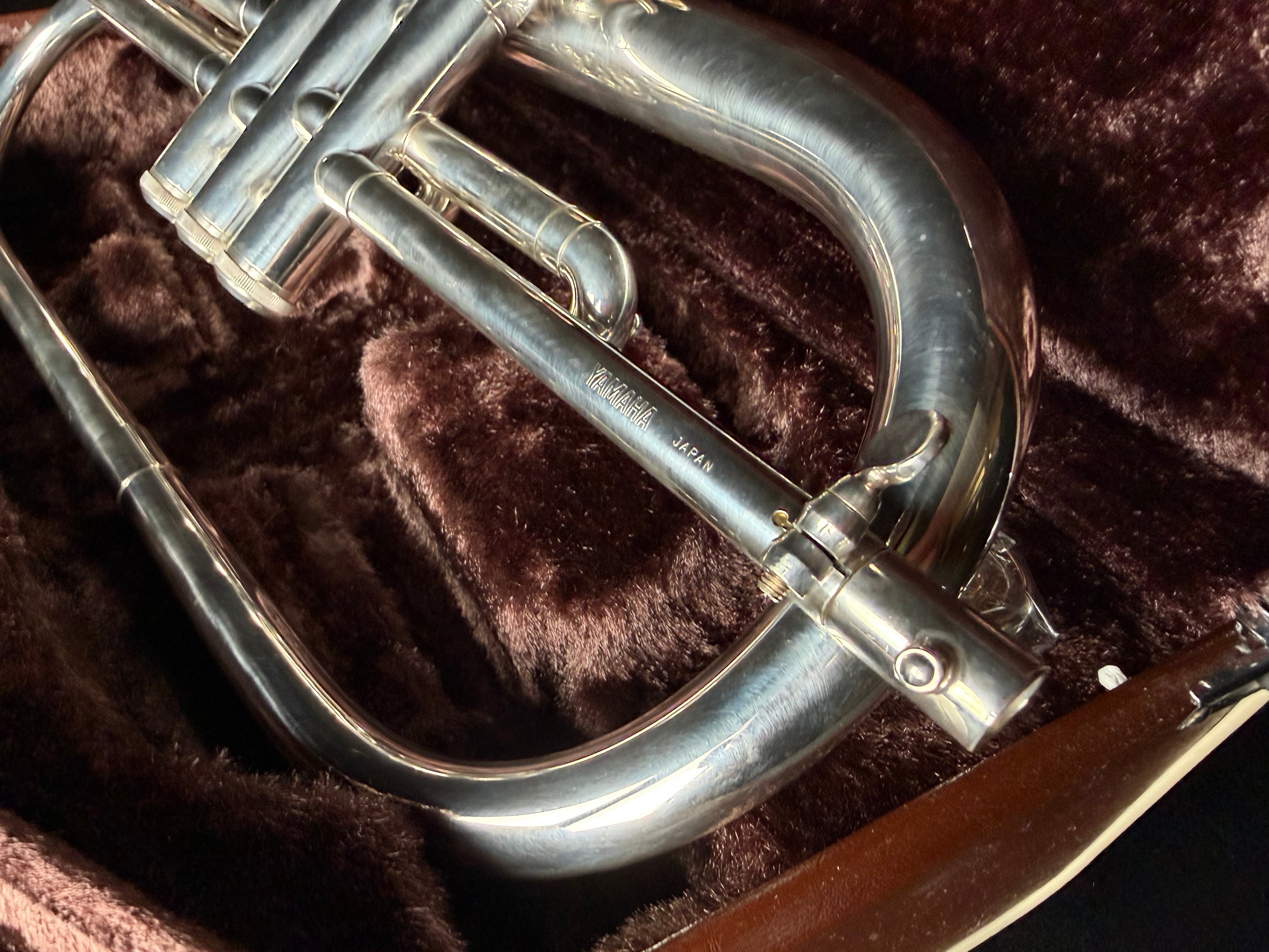 Yamaha YFH-2310S Flugelhorn w/Case Silver (Used) - Metronome Music Inc.