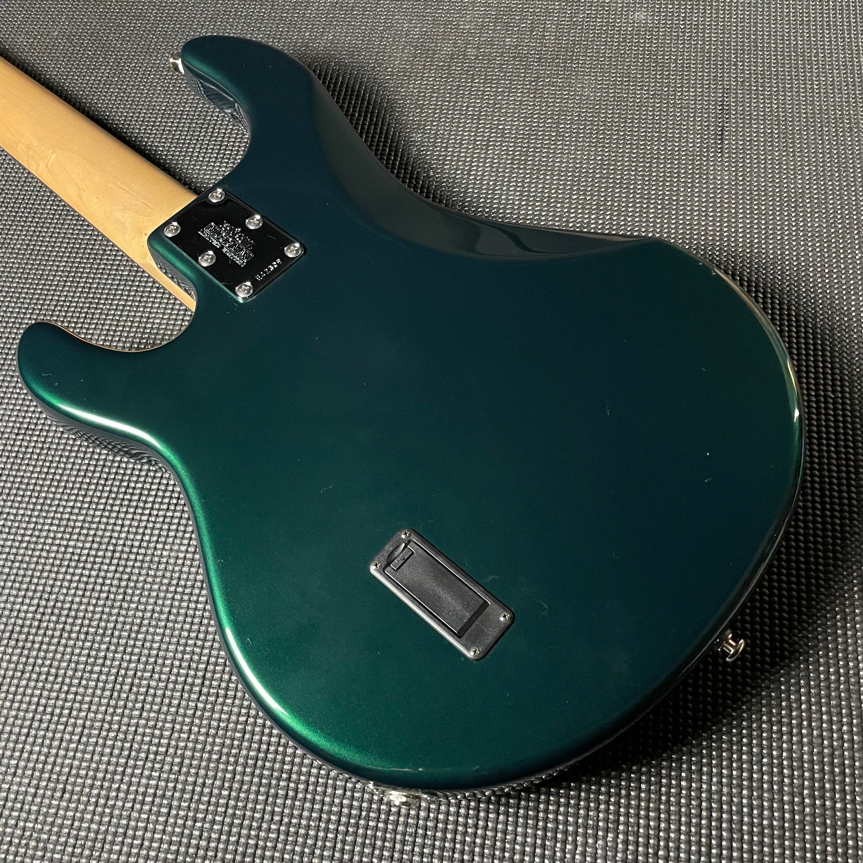 Ernie Ball Music Man StingRay 5 H Limited Edition - Envy Green (2004) - Metronome Music Inc.