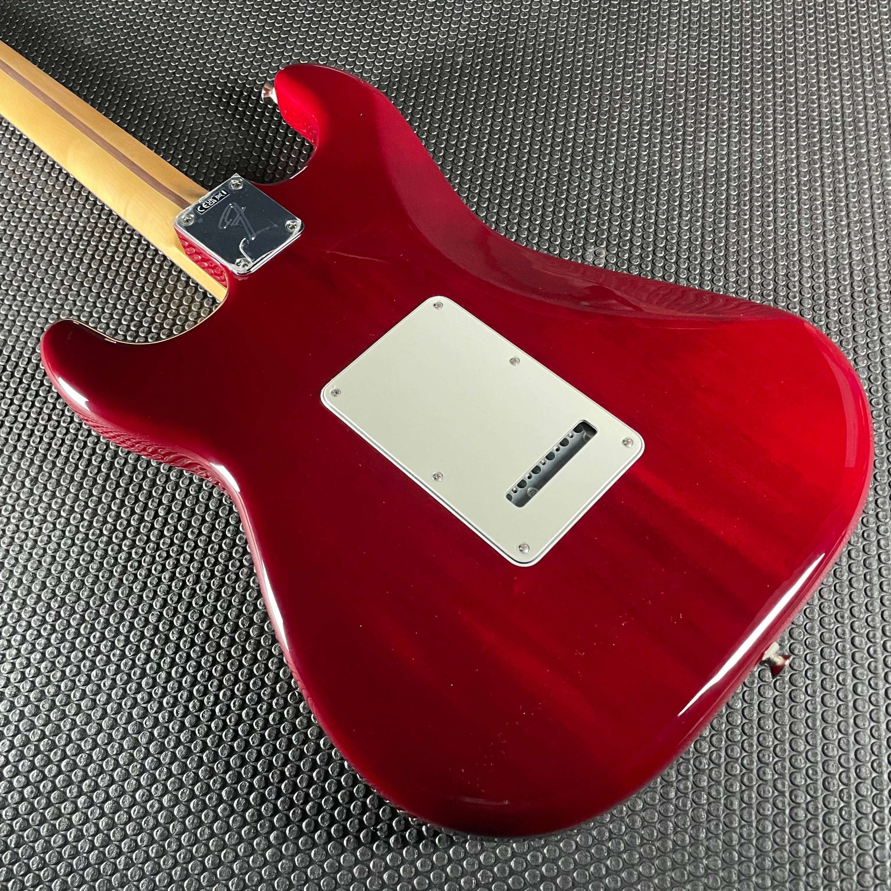 Fender Player II Stratocaster, Rosewood- Transparent Cherry Burst (6lbs 6oz) - Metronome Music Inc.