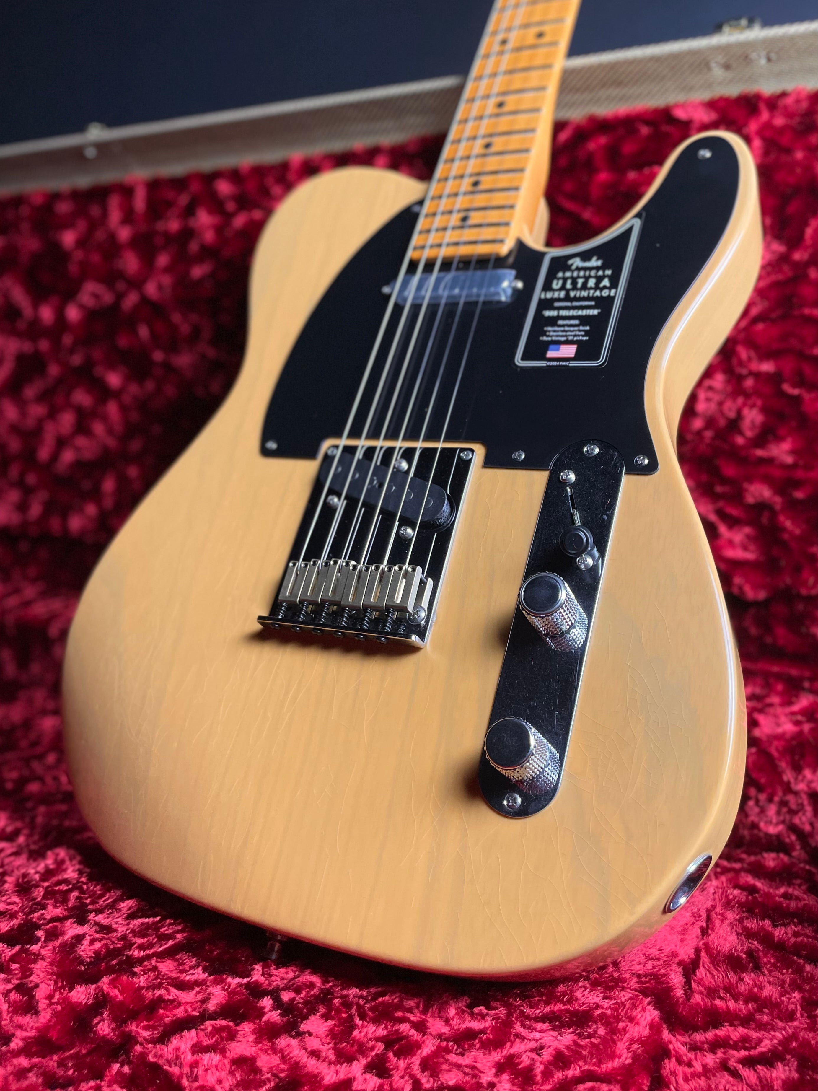 Fender American Ultra Luxe Vintage '50s Telecaster - Butterscotch Blonde