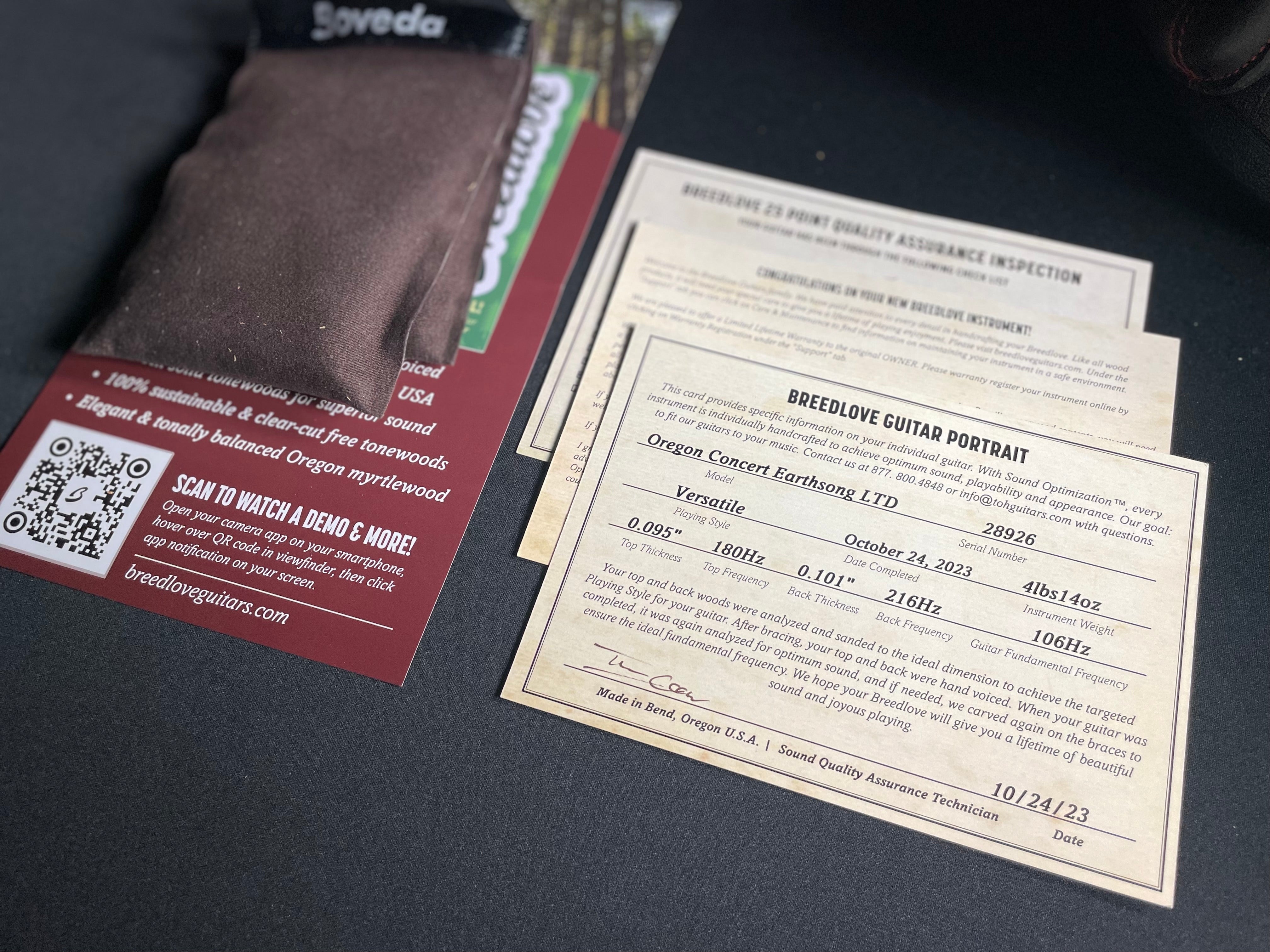 Breedlove Oregon Concert Earthsong LTD K&K Pickup - Metronome Music Inc.